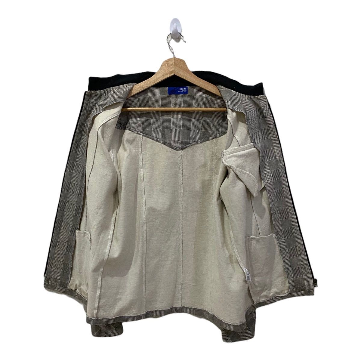 Beams Plus BEAMS JAPAN CHECKED ZIPPER JACKET Size US S / EU 44-46 / 1 - 4 Thumbnail