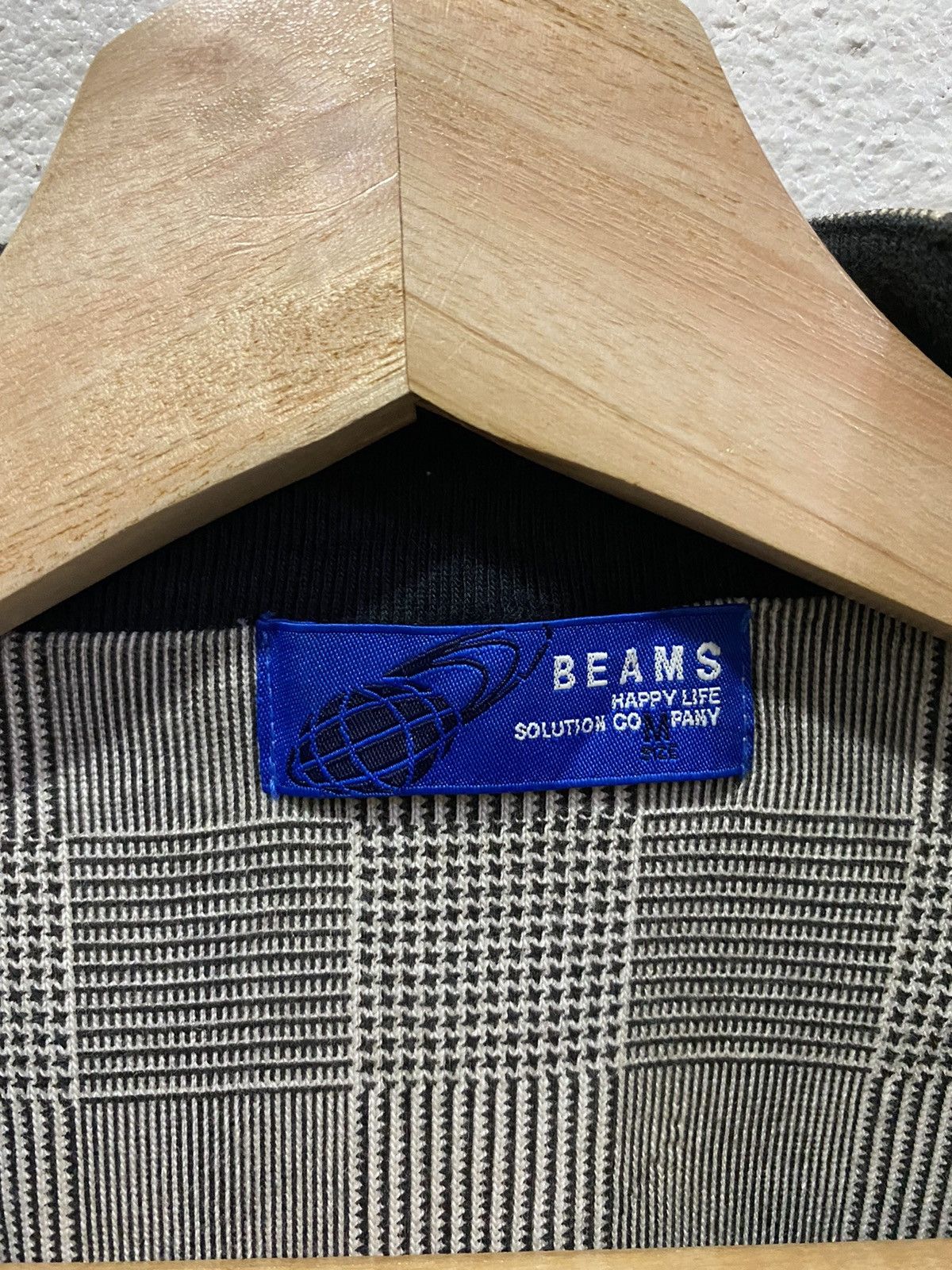 Beams Plus BEAMS JAPAN CHECKED ZIPPER JACKET Size US S / EU 44-46 / 1 - 9 Thumbnail