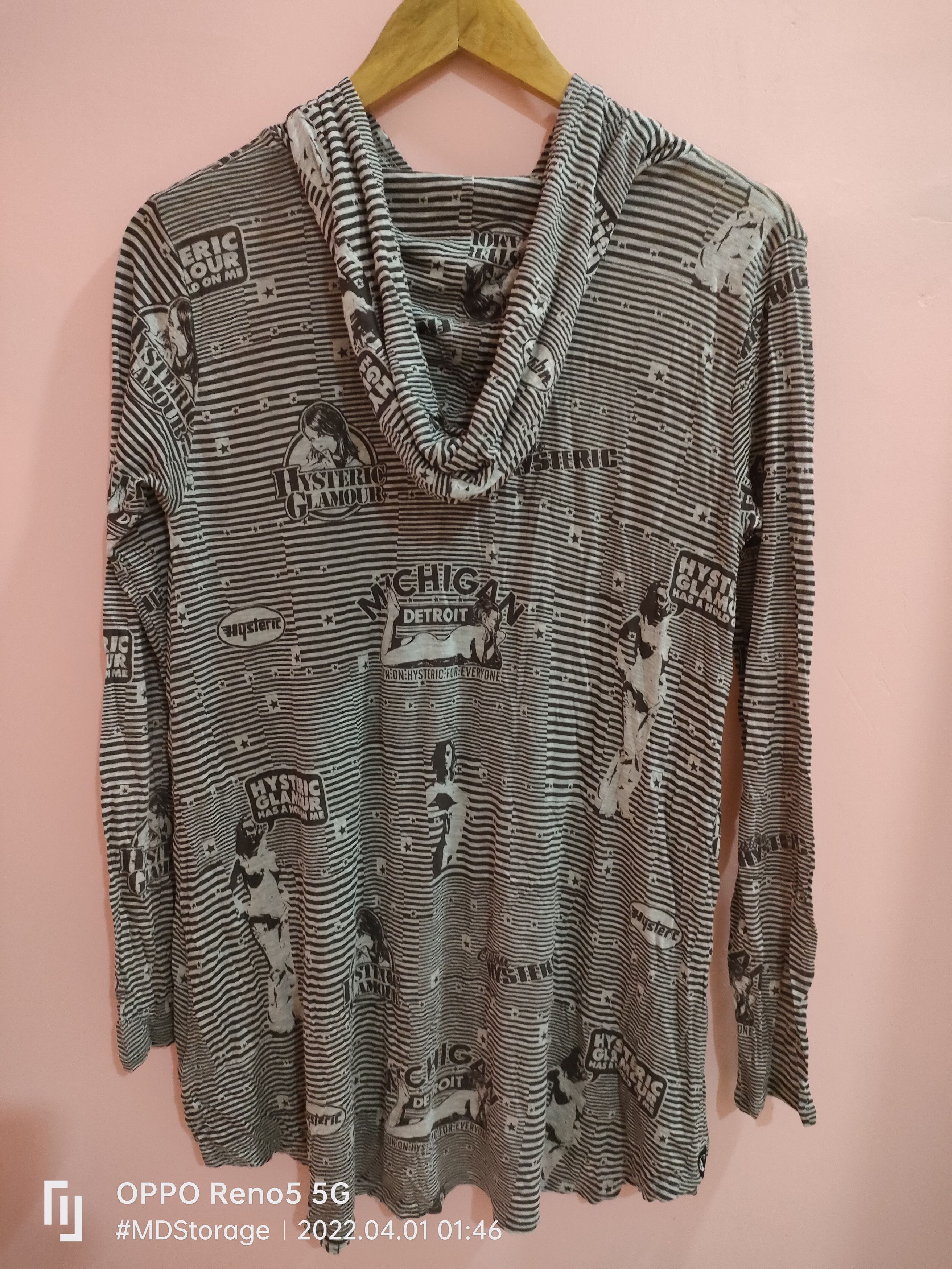 Hysteric Glamour Hysteric Glamour Hodie (Thin Cloth) Size ONE SIZE - 3 Thumbnail