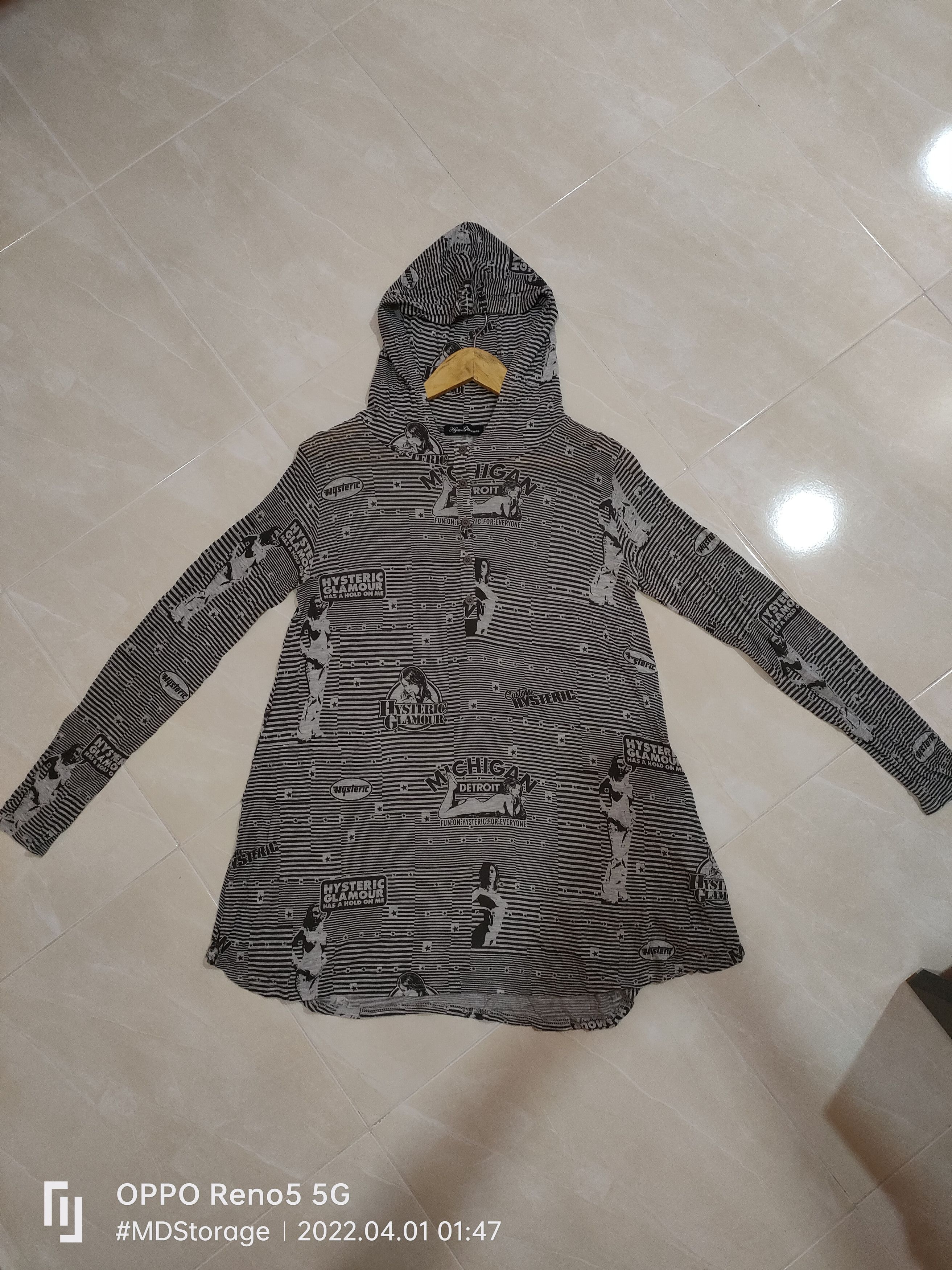 Hysteric Glamour Hysteric Glamour Hodie (Thin Cloth) Size ONE SIZE - 1 Thumbnail