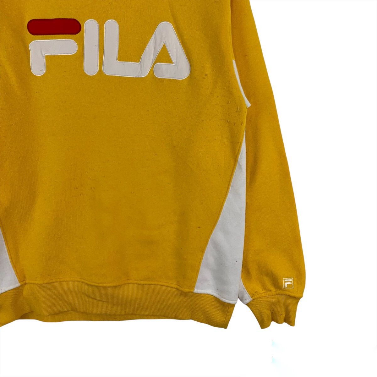 Fila Fila Spellout Pullover Crewneck Sweatshirt Size US L / EU 52-54 / 3 - 3 Thumbnail