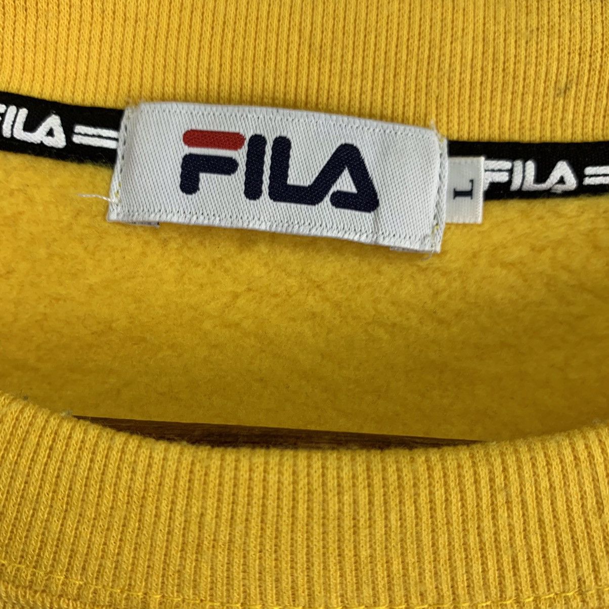 Fila Fila Spellout Pullover Crewneck Sweatshirt Size US L / EU 52-54 / 3 - 5 Thumbnail