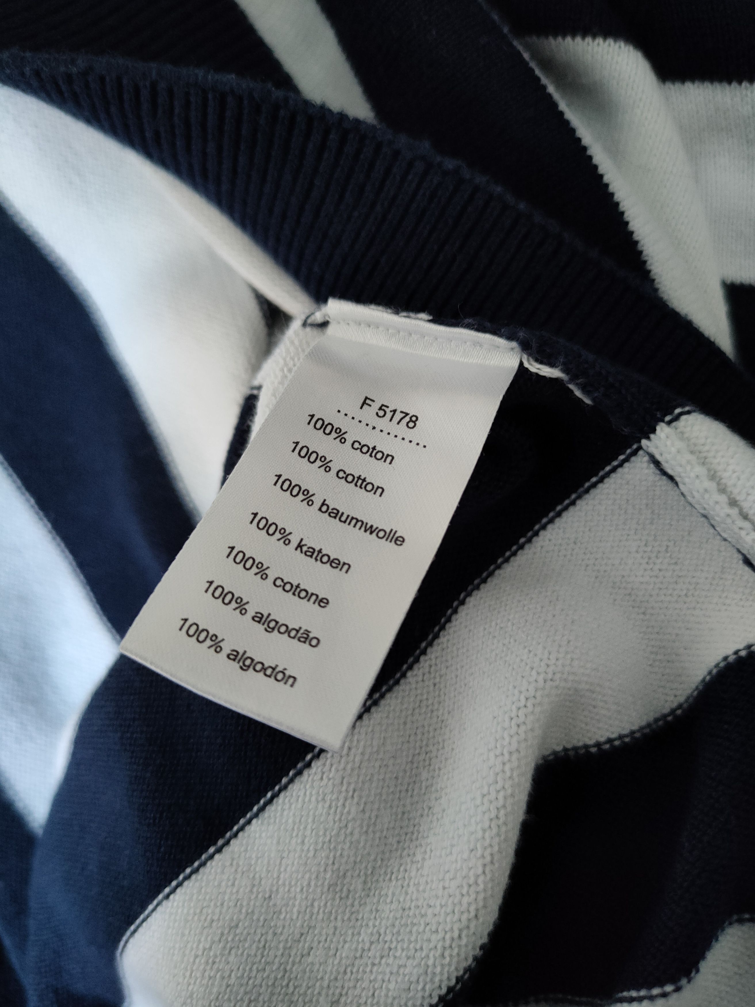 Lacoste Lacoste Striped Cotton Sweater XXL Size US XXL / EU 58 / 5 - 9 Thumbnail
