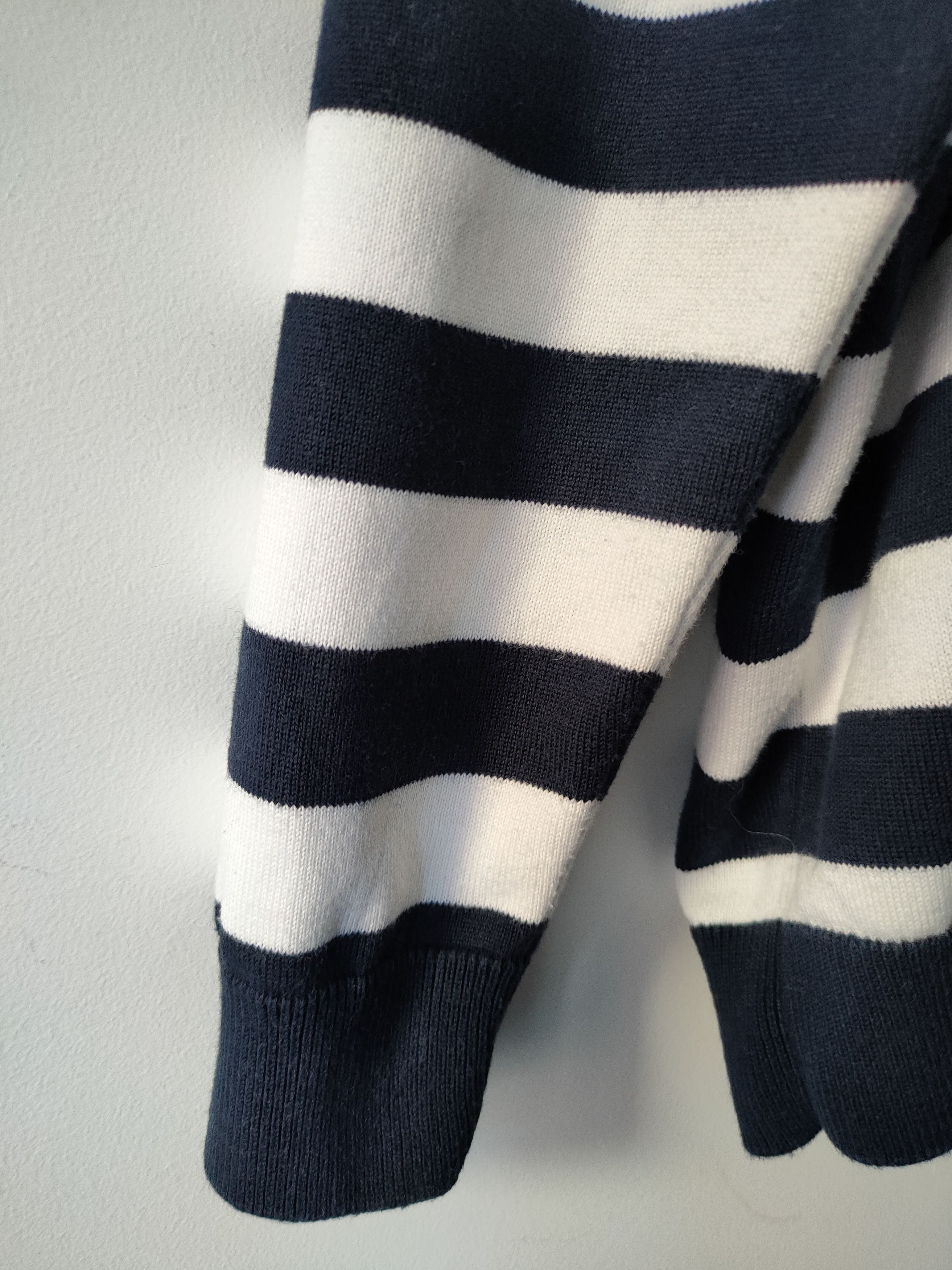 Lacoste Lacoste Striped Cotton Sweater XXL Size US XXL / EU 58 / 5 - 4 Thumbnail