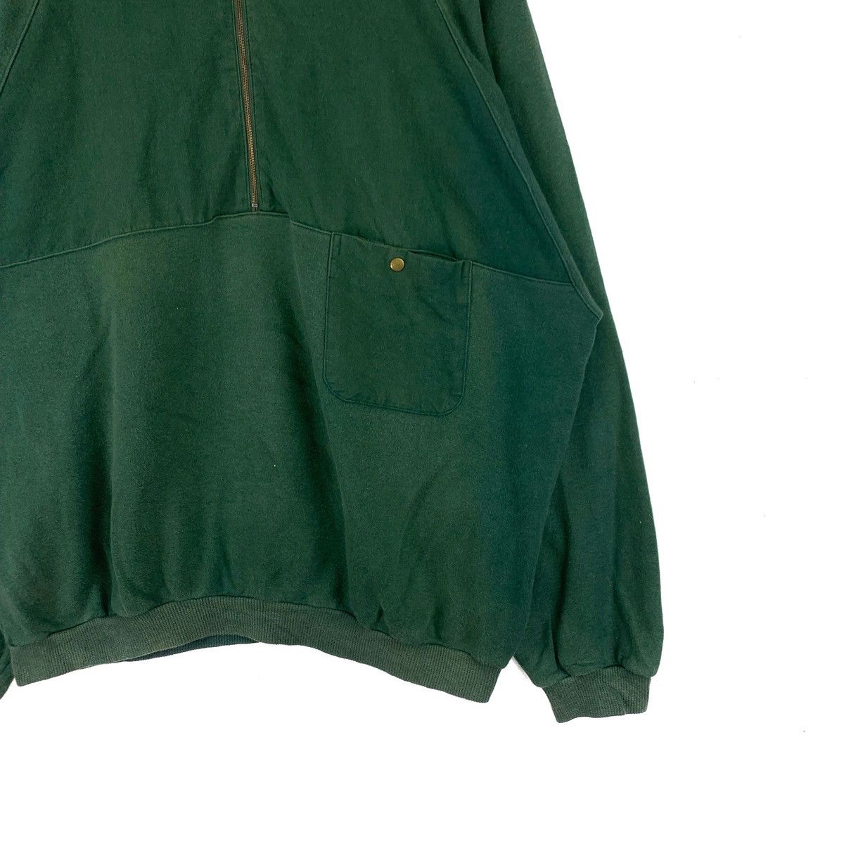 Japanese Brand Military Yes Please Half Zip Sweatshirt Size US L / EU 52-54 / 3 - 3 Thumbnail