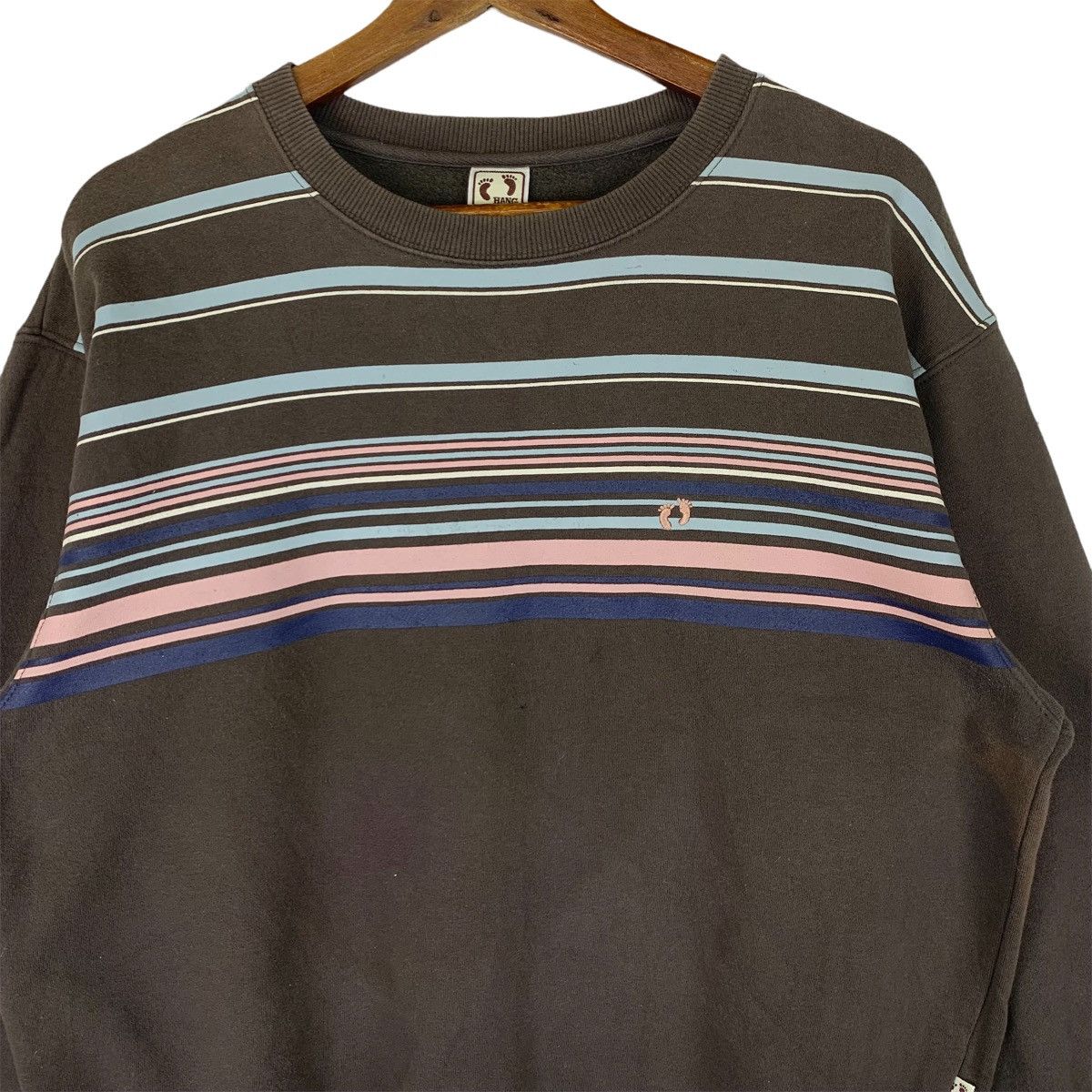 Hang Ten Hangten Multicolor Crewneck Sweatshirt Size US L / EU 52-54 / 3 - 2 Thumbnail