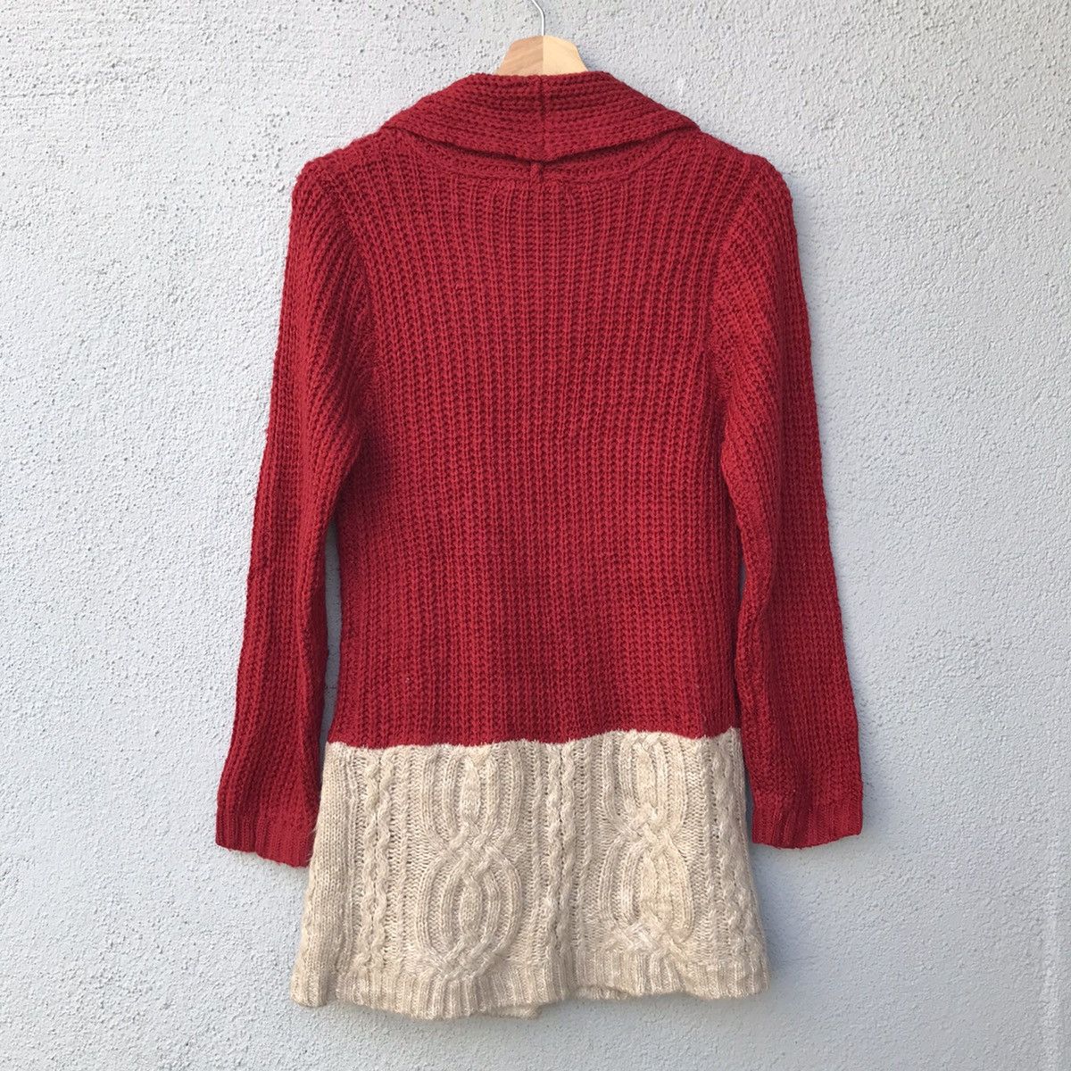 Japanese Brand Flow & Fixture Double-breasted Knit Cardigan Jacket Size US S / EU 44-46 / 1 - 10 Thumbnail