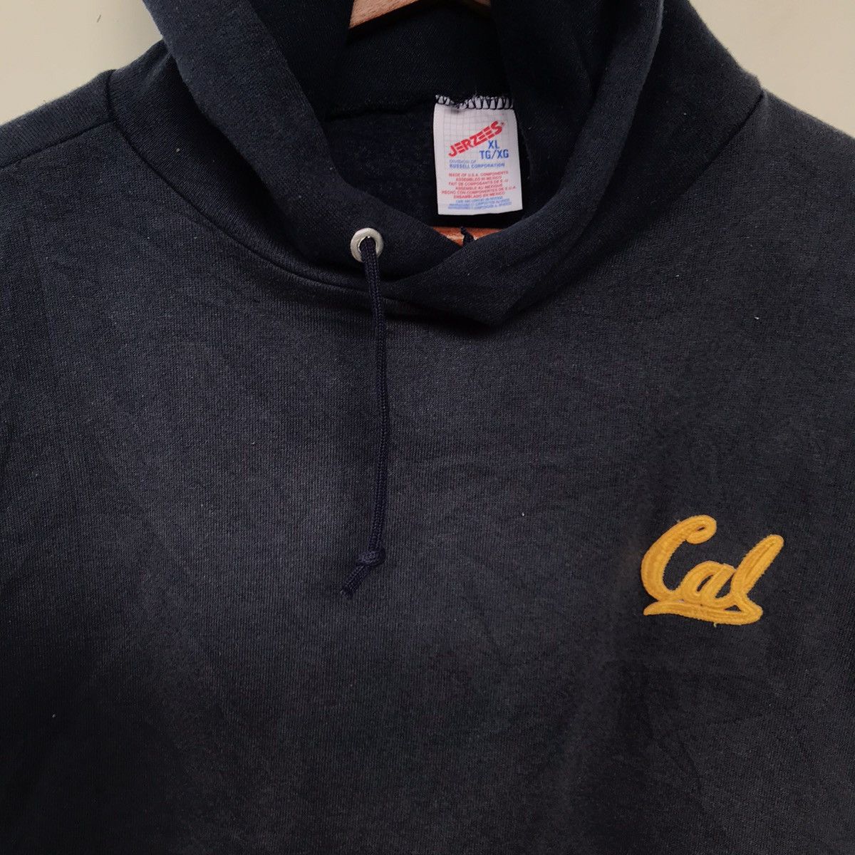 Jerzees Vintage 90s Cal State Hoodie Size US XL / EU 56 / 4 - 4 Thumbnail