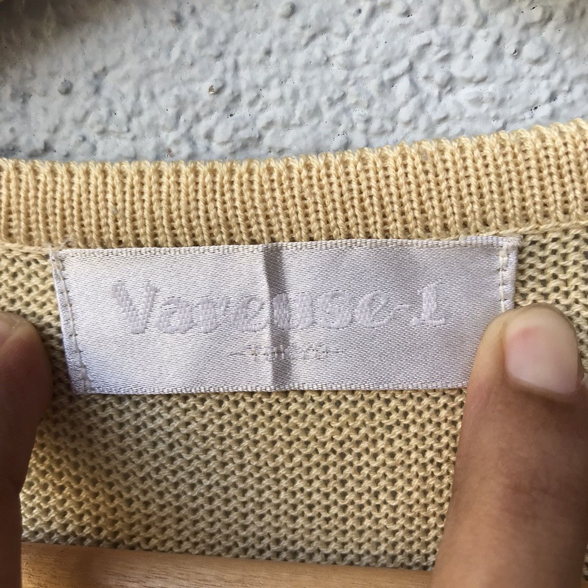 Aran Isles Knitwear Vareuse Tokyo Knit Sweater Embroidery Patches Design Size US L / EU 52-54 / 3 - 9 Thumbnail