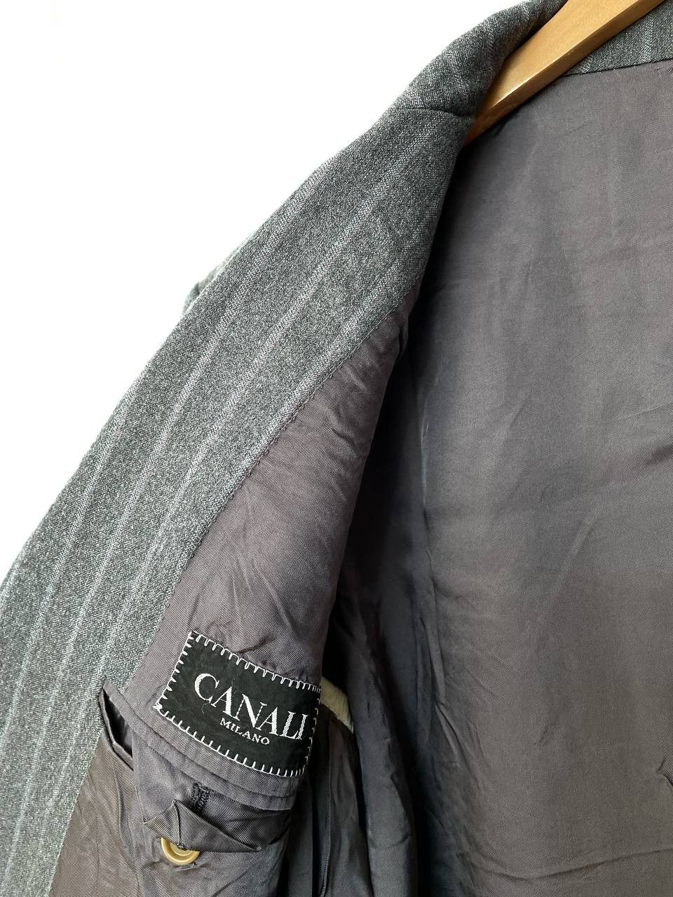 Canali Canali Milano Blazer by Cerruti 100% Pure Wool Size 54/L Size 44R - 3 Thumbnail