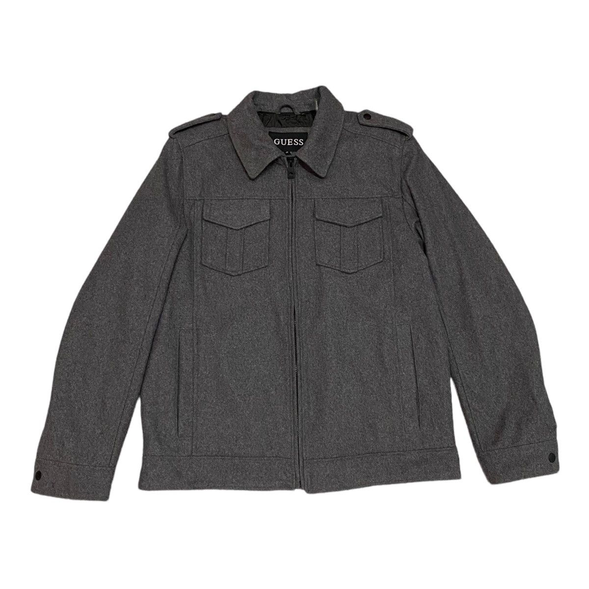 Guess GRAIL🔥AW19 GUESS WOOL UTILITY HEAVY JACKET Size US M / EU 48-50 / 2 - 1 Thumbnail