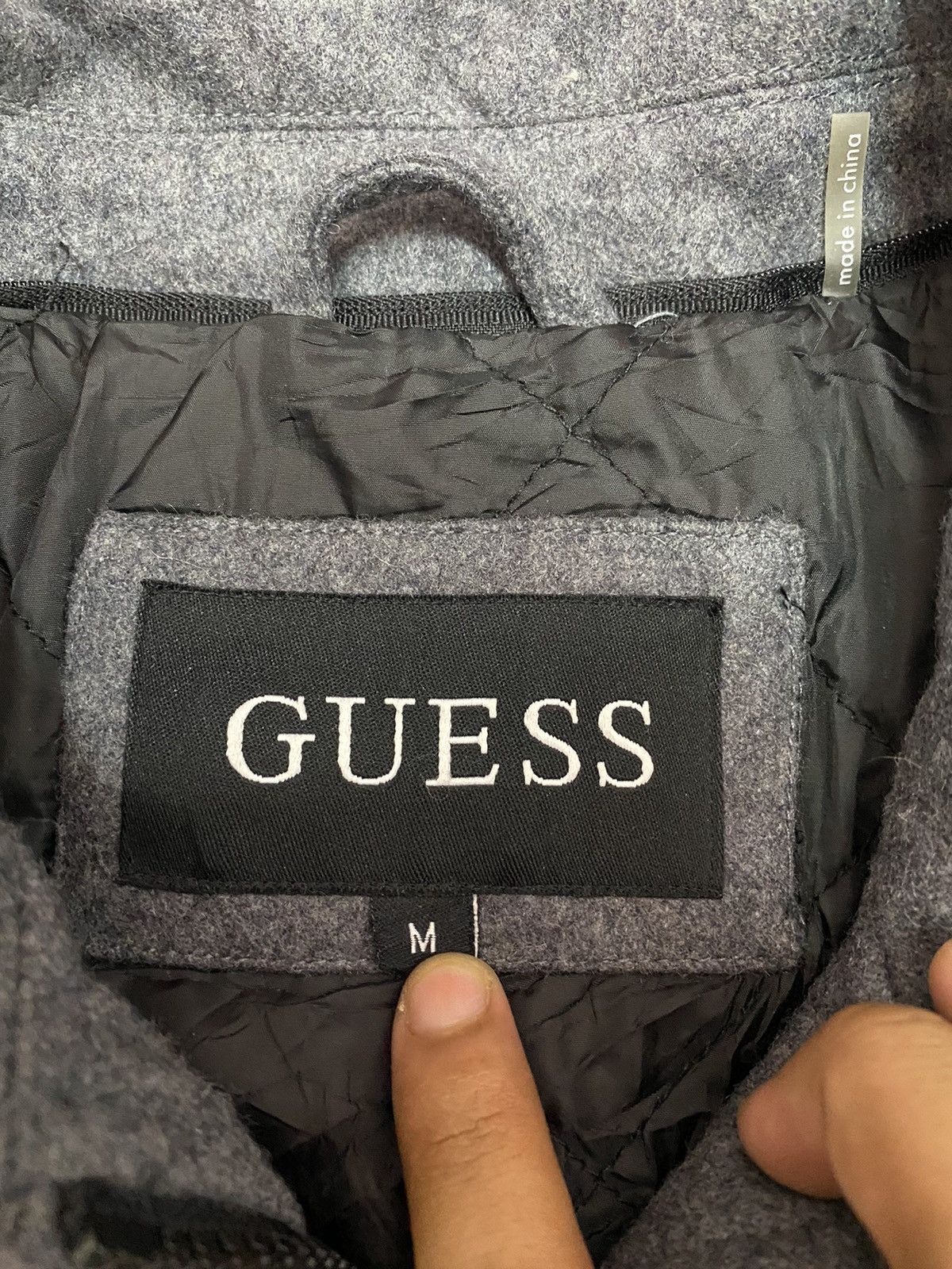 Guess GRAIL🔥AW19 GUESS WOOL UTILITY HEAVY JACKET Size US M / EU 48-50 / 2 - 5 Thumbnail