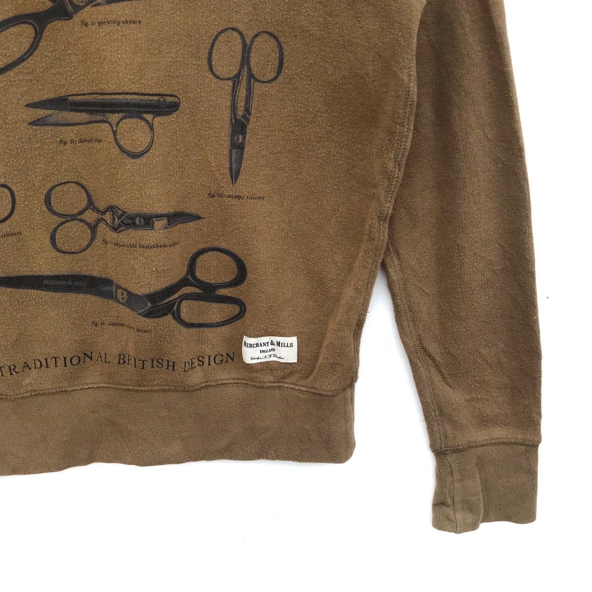 Uniqlo Vintage Merchant & Mills BigLogo Crewneck Sweatshirt Size US S / EU 44-46 / 1 - 4 Thumbnail