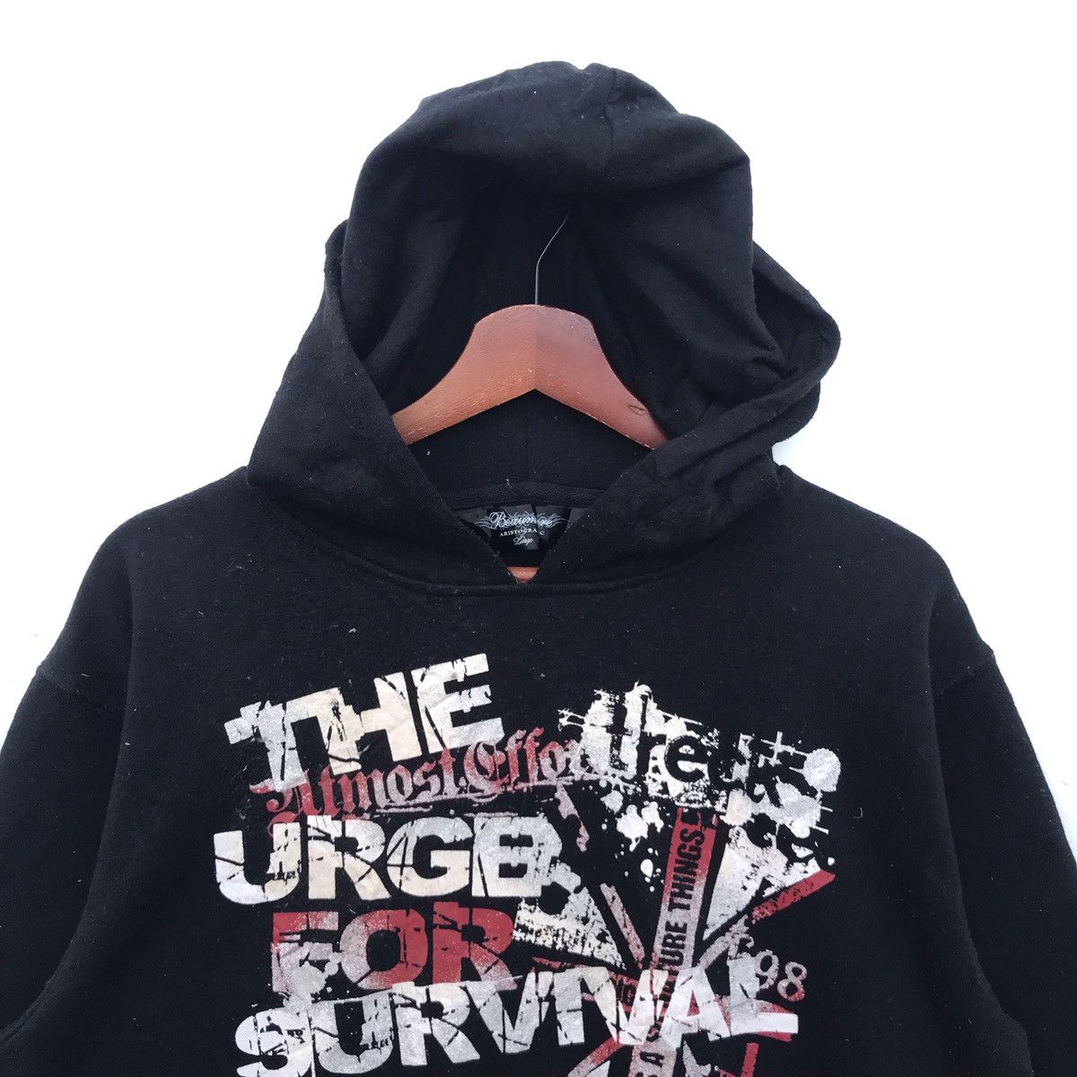 Japanese Brand Vintage Aristocratic Hoodie BigLogo Sweatshirt Size US L / EU 52-54 / 3 - 5 Thumbnail