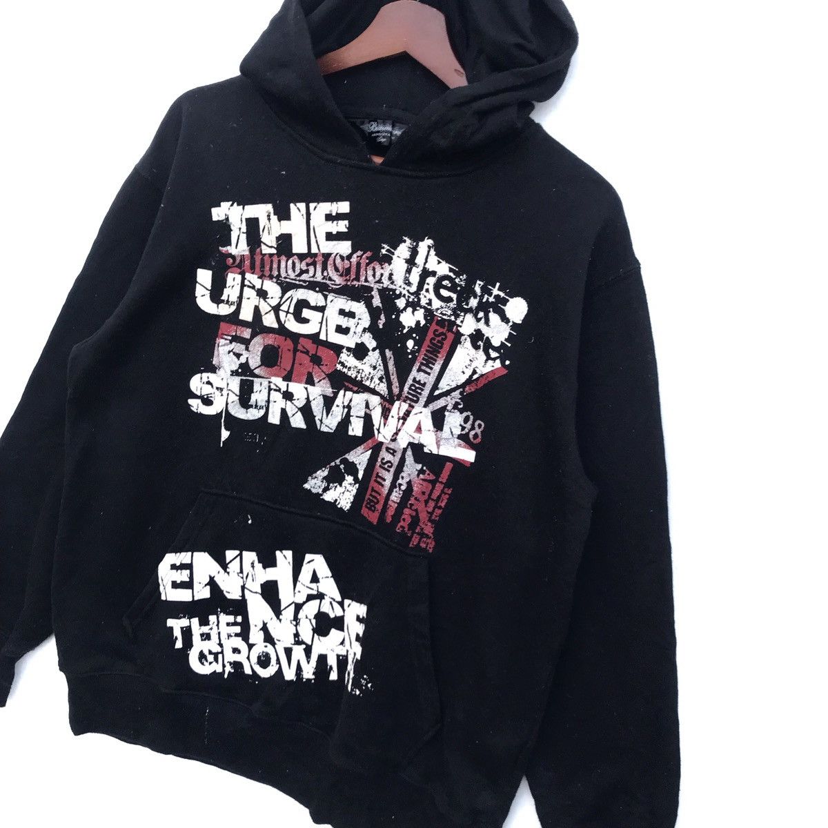 Japanese Brand Vintage Aristocratic Hoodie BigLogo Sweatshirt Size US L / EU 52-54 / 3 - 3 Thumbnail