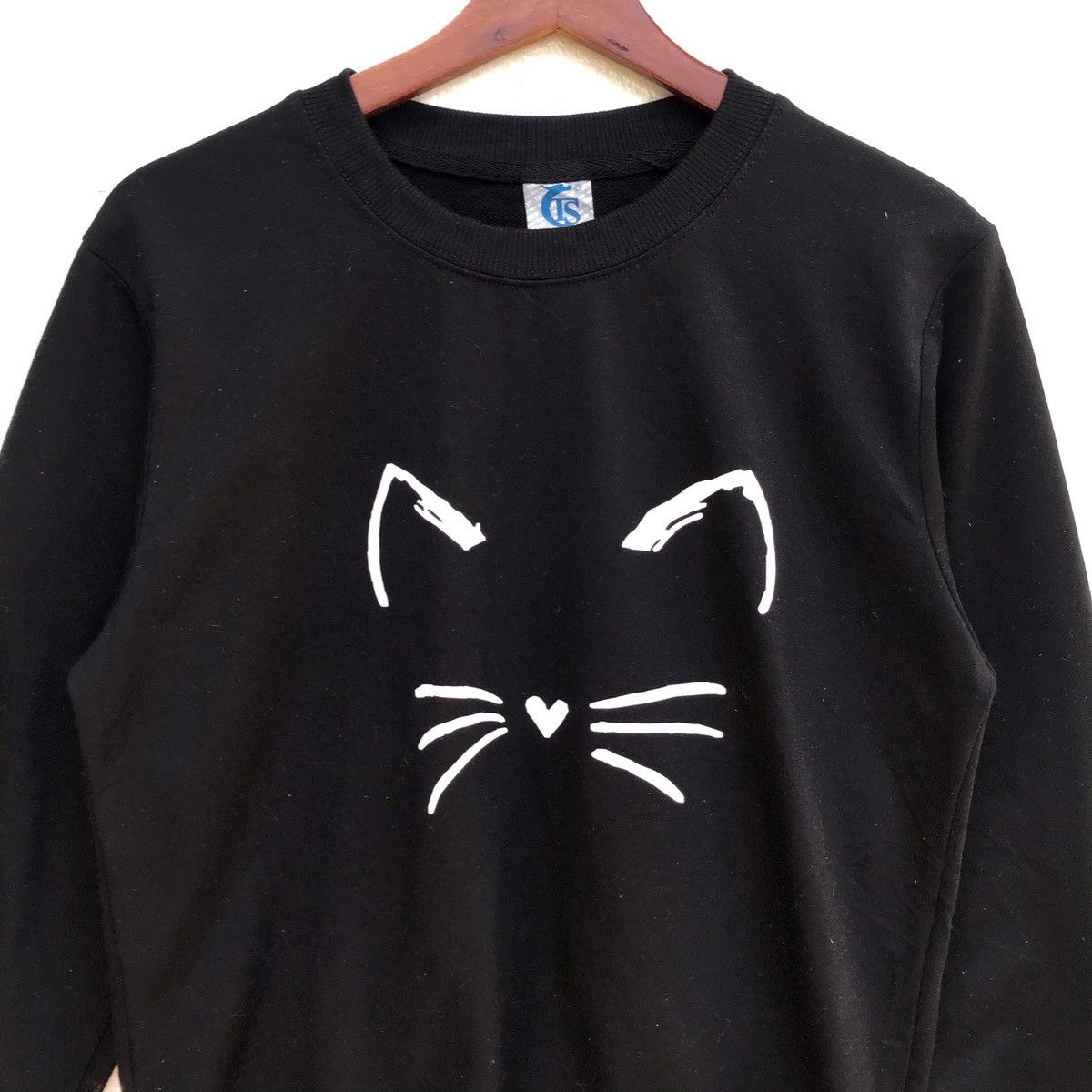 Japanese Brand Tschunyifang BigLogo Crewneck Sweatshirt Size US S / EU 44-46 / 1 - 4 Thumbnail