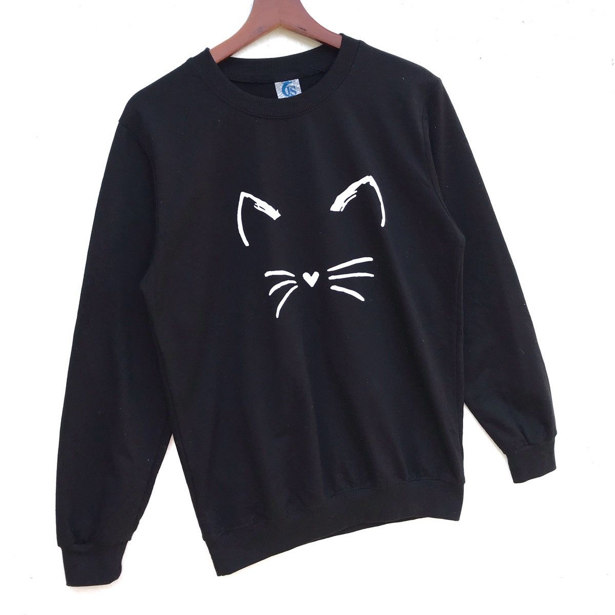 Japanese Brand Tschunyifang BigLogo Crewneck Sweatshirt Size US S / EU 44-46 / 1 - 2 Thumbnail