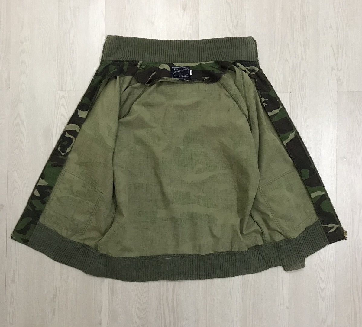Japanese Brand × Vintage Vintage 90s Military Jacket Camouflage Army Jacket Size US L / EU 52-54 / 3 - 8 Thumbnail
