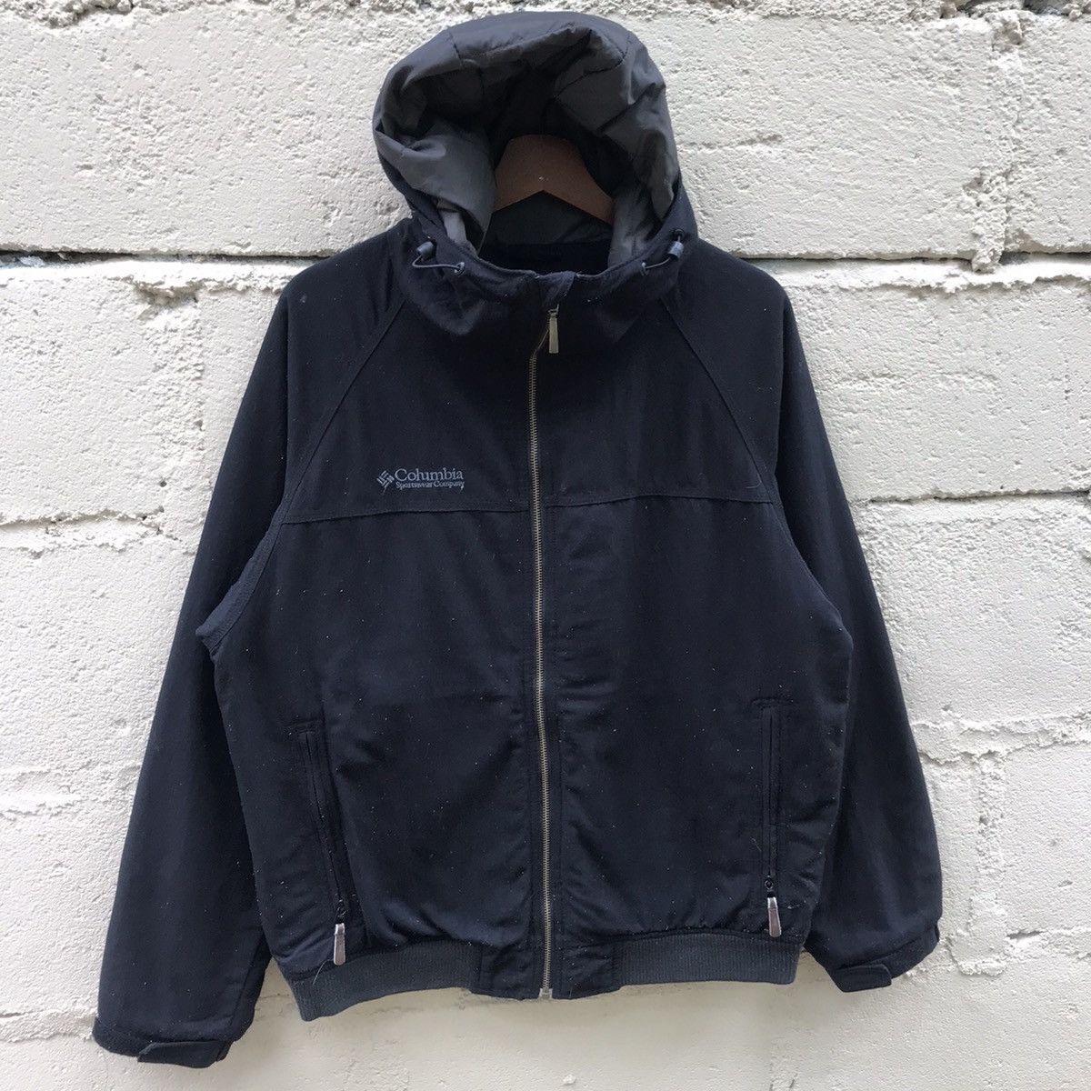 Columbia Columbia Embroidery Hoodie ZipUp Sweatshirt Size US M / EU 48-50 / 2 - 2 Thumbnail