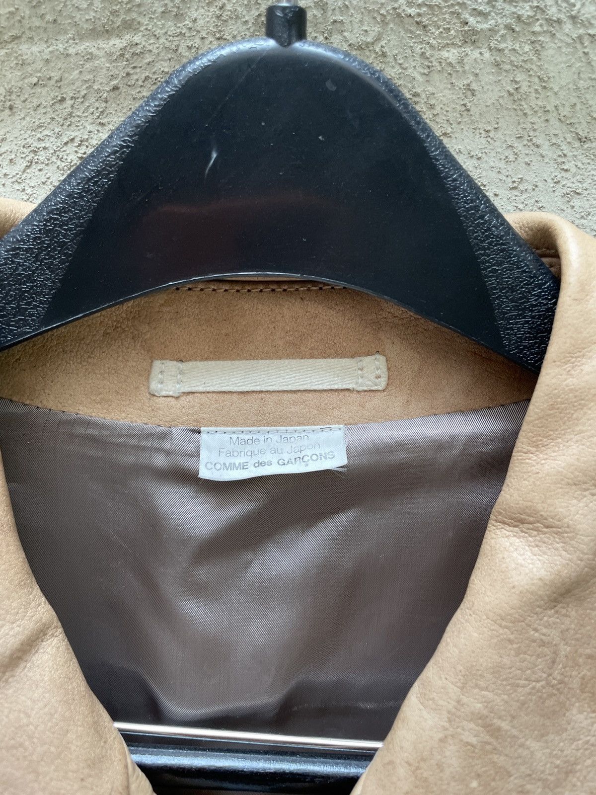 Comme des Garcons COMME des GARÇONS Homme Plus Leather Jacket Size US L / EU 52-54 / 3 - 6 Thumbnail