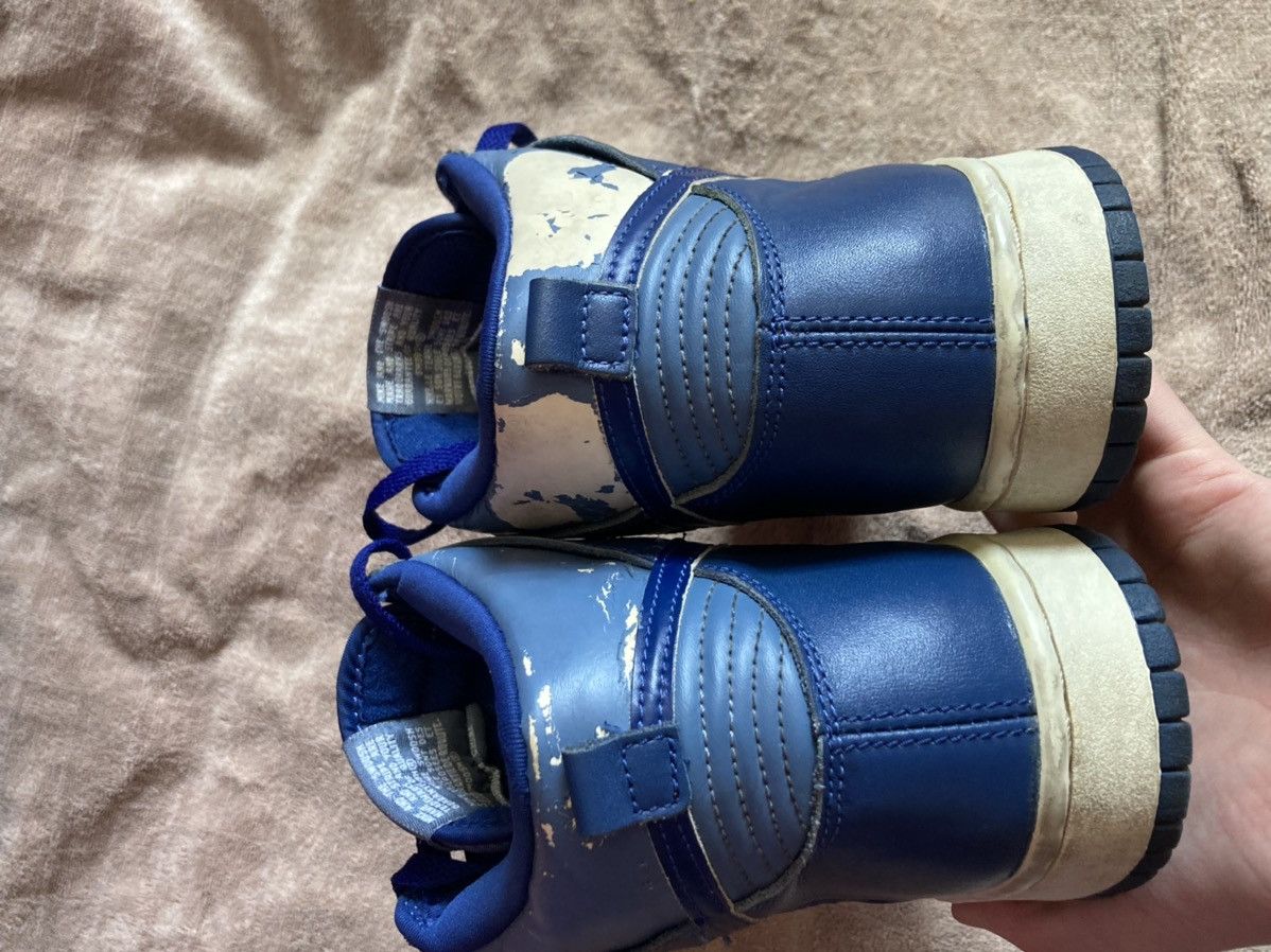 Nike 1999 Dunk High Storm Grey neutral mist blue royal dunks Size US 9.5 / EU 42-43 - 6 Thumbnail