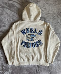 World famous zip up hooded online sweatshirt