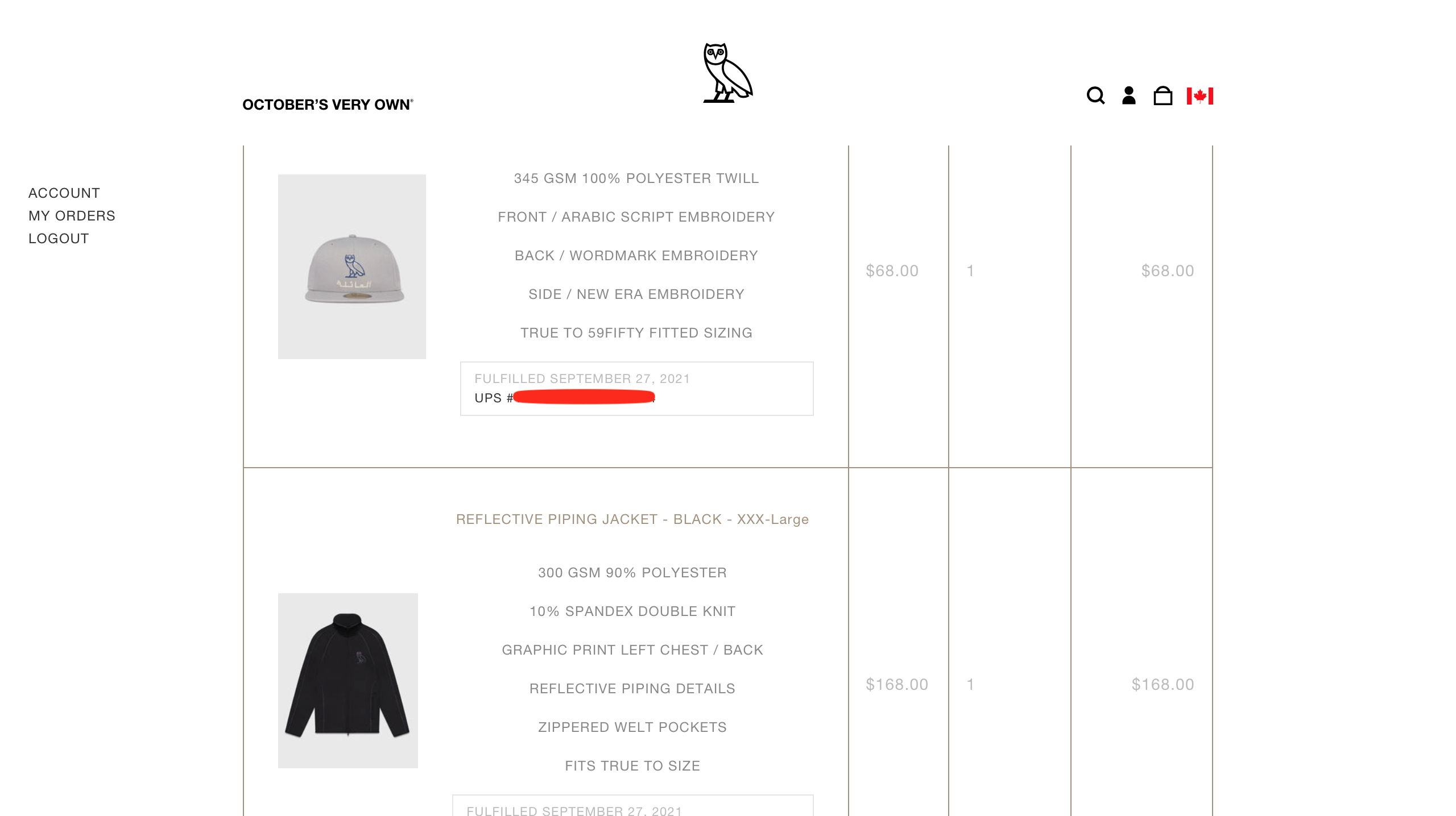 Drake OVO X NEW ERA FAMILY ARABIC GREY HAT SNAPBACK 7 3/8 Size ONE SIZE - 6 Thumbnail