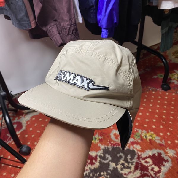 Nike VINTAGE 00s NIKE AIR MAX 5 PANEL WINTER CAP Size ONE SIZE - 1 Preview