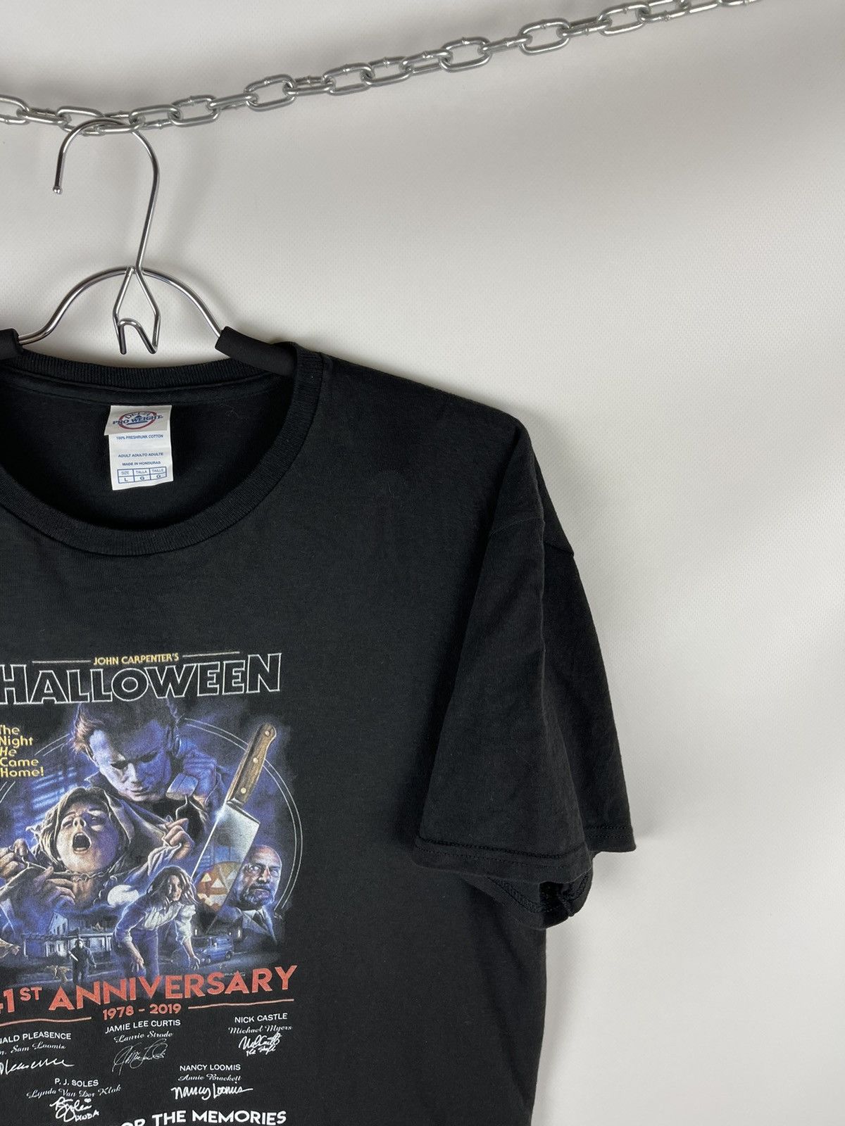 Band Tees Delta Halloween John Carpenters 1978 - 2019 41st anniversary Size US L / EU 52-54 / 3 - 3 Thumbnail
