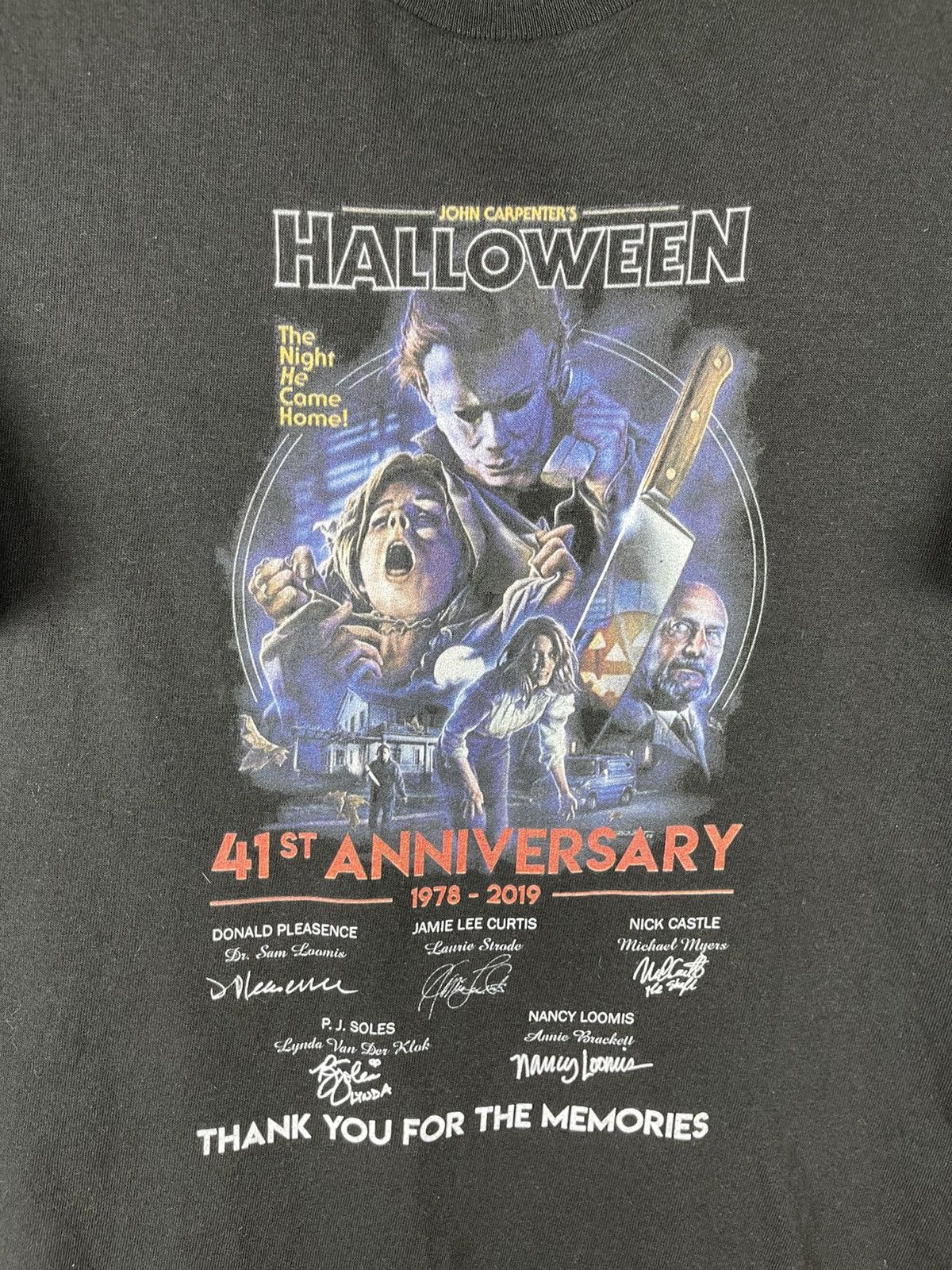 Band Tees Delta Halloween John Carpenters 1978 - 2019 41st anniversary Size US L / EU 52-54 / 3 - 4 Thumbnail