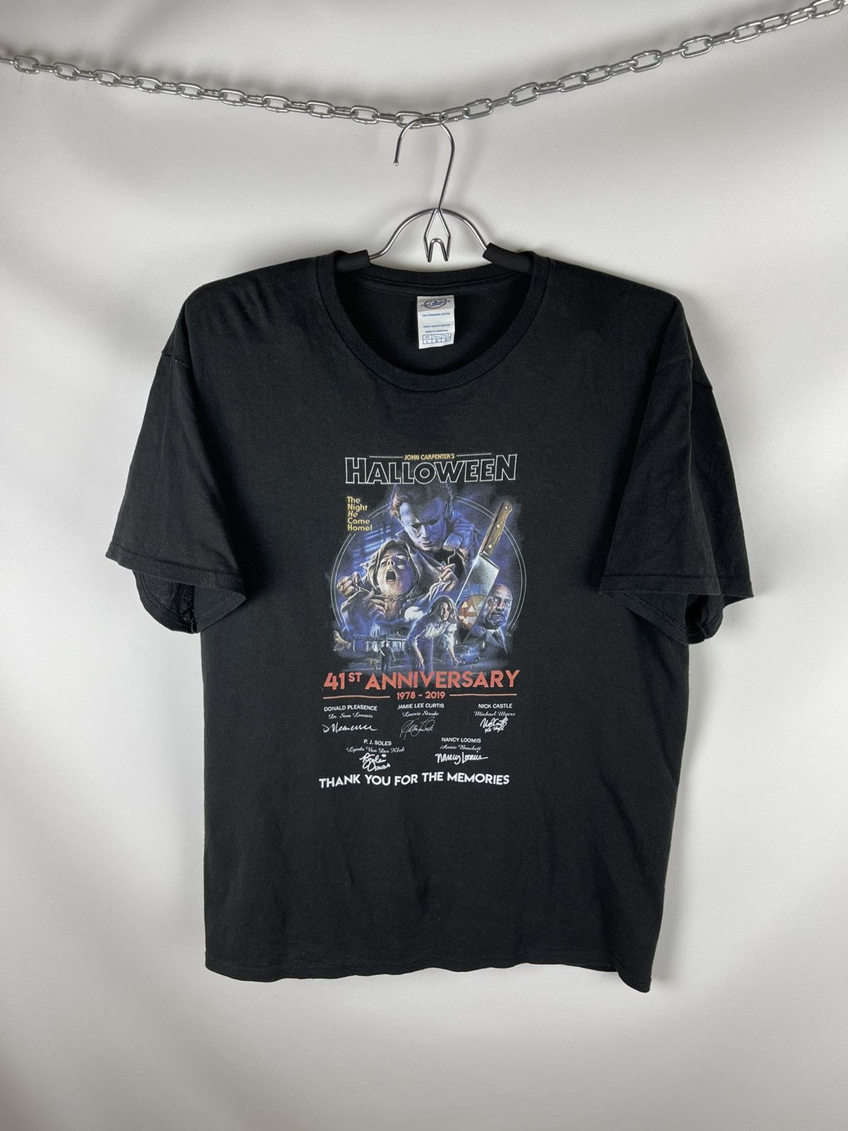 Band Tees Delta Halloween John Carpenters 1978 - 2019 41st anniversary Size US L / EU 52-54 / 3 - 1 Thumbnail
