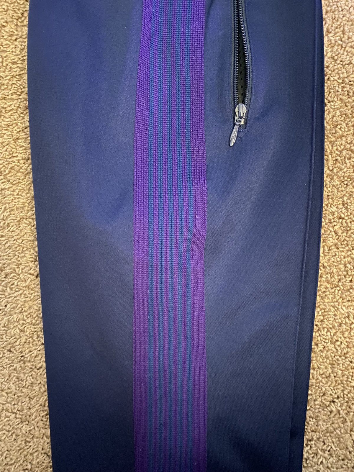 Needles Needles Navy/Purple Track Pants Size US 32 / EU 48 - 7 Thumbnail