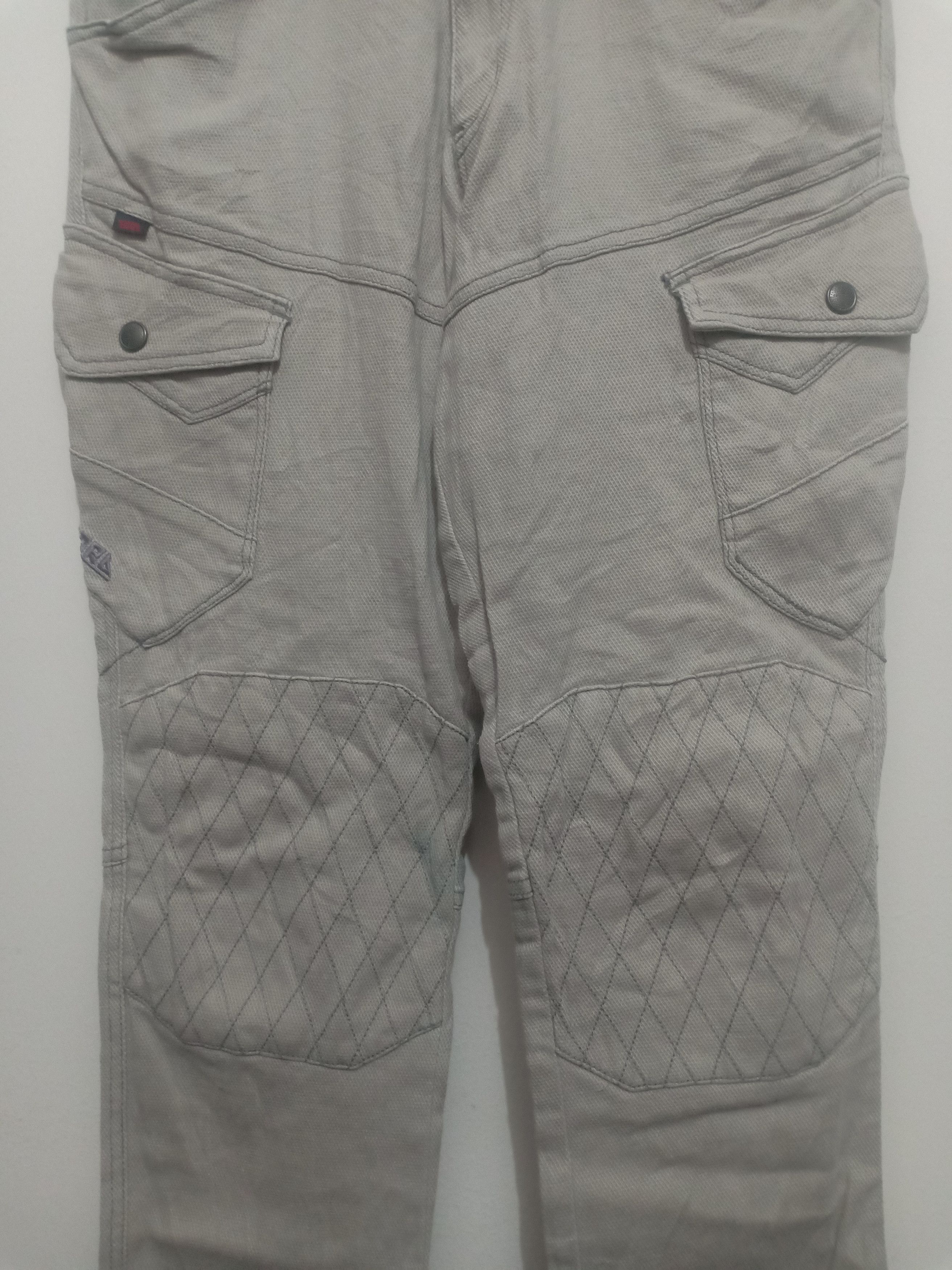 Japanese Brand Vtg Tora Bikers Cargo Multiple Pocket Pants Size US 29 - 4 Thumbnail