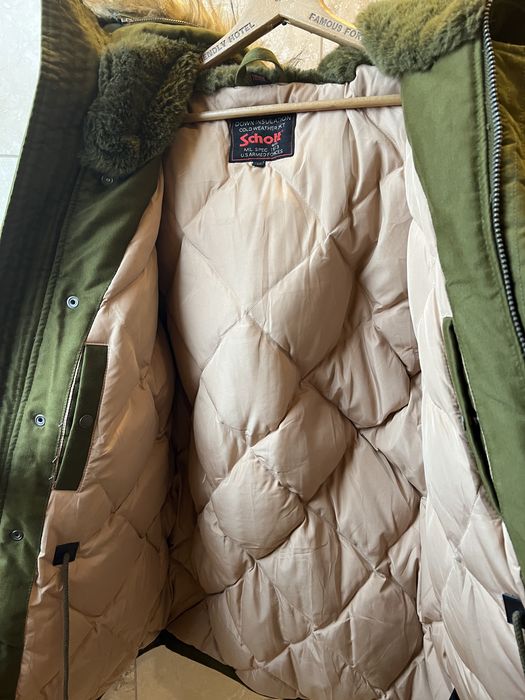 Schott bedford cord parka sales