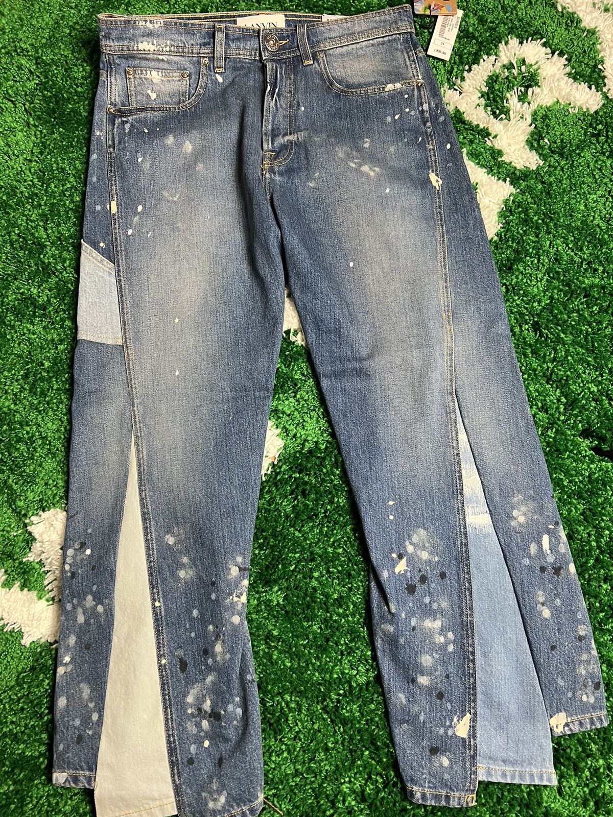 Gallery Dept. × Lanvin Gallery Dept x Lanvin Twist Leg Denim | Grailed