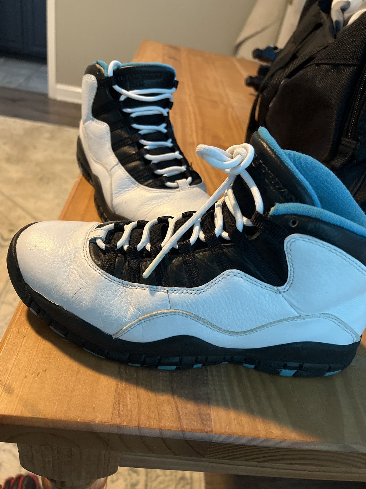 Jordan Brand Air Jordan 10 Retro 2014 Powder Blue 2014 Size US 9.5 / EU 42-43 - 1 Thumbnail