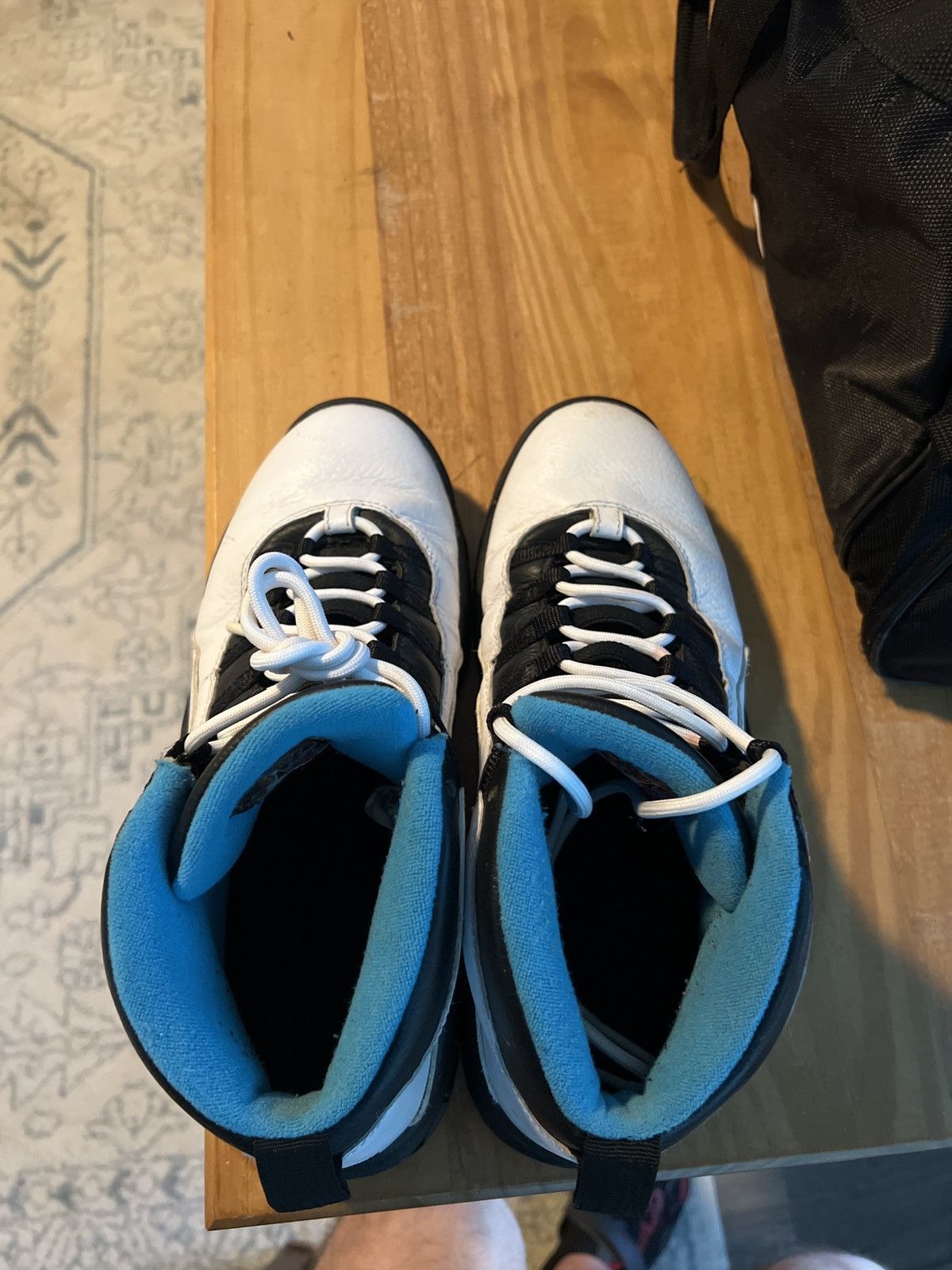Jordan Brand Air Jordan 10 Retro 2014 Powder Blue 2014 Size US 9.5 / EU 42-43 - 5 Thumbnail