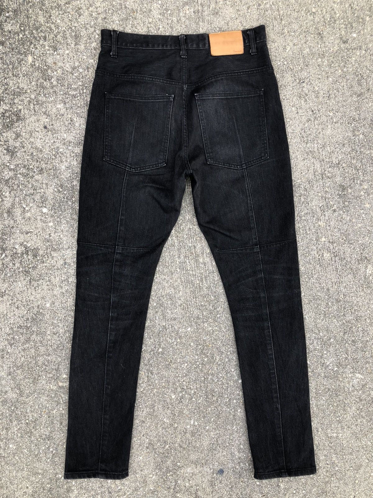 Beams Plus Vintage Beams Japan Tapered Panelled Denim Jeans Size US 30 / EU 46 - 2 Thumbnail