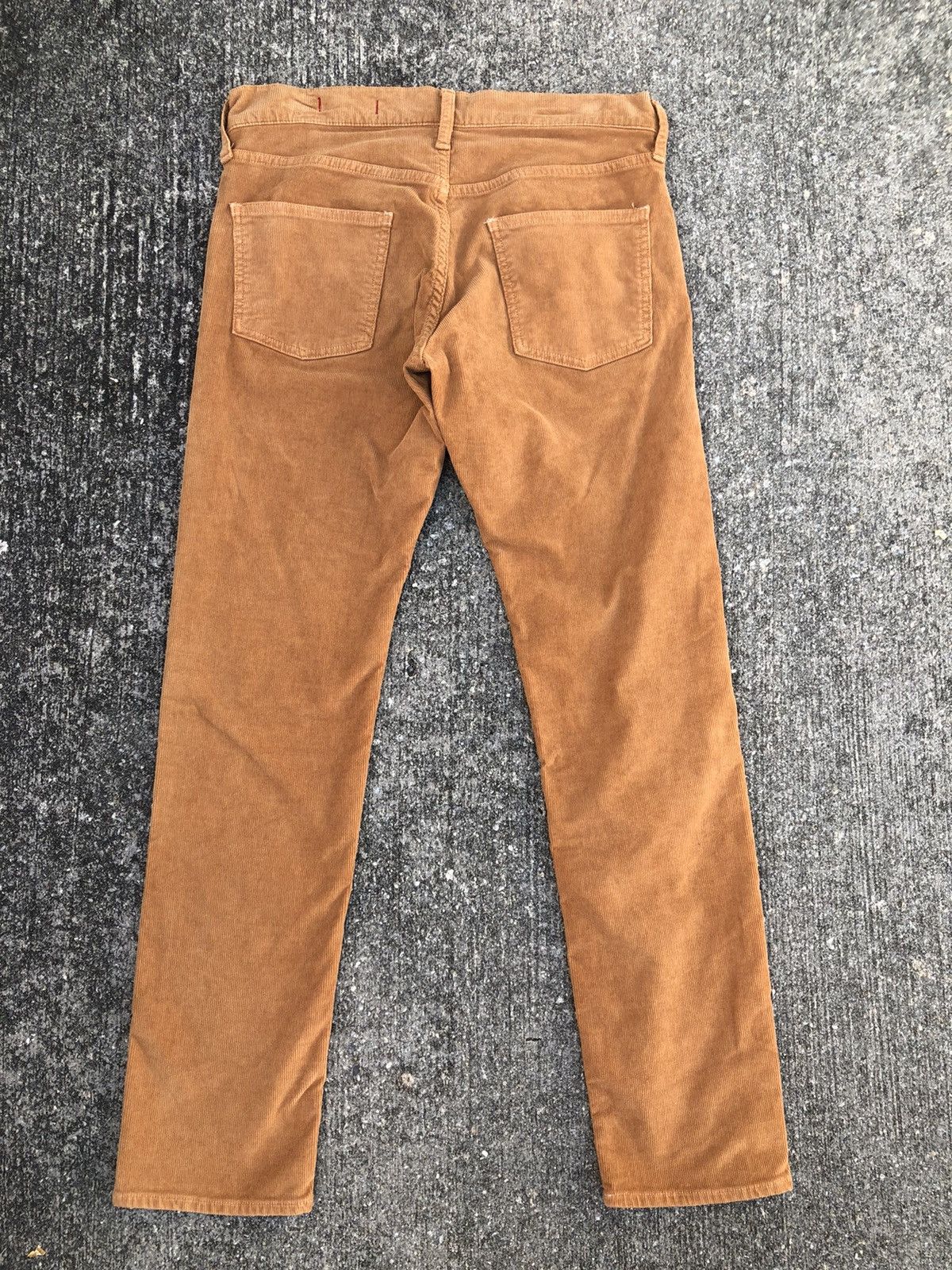 Vintage Red Card Japan Skinny Corduroy Jeans Size US 30 / EU 46 - 2 Thumbnail