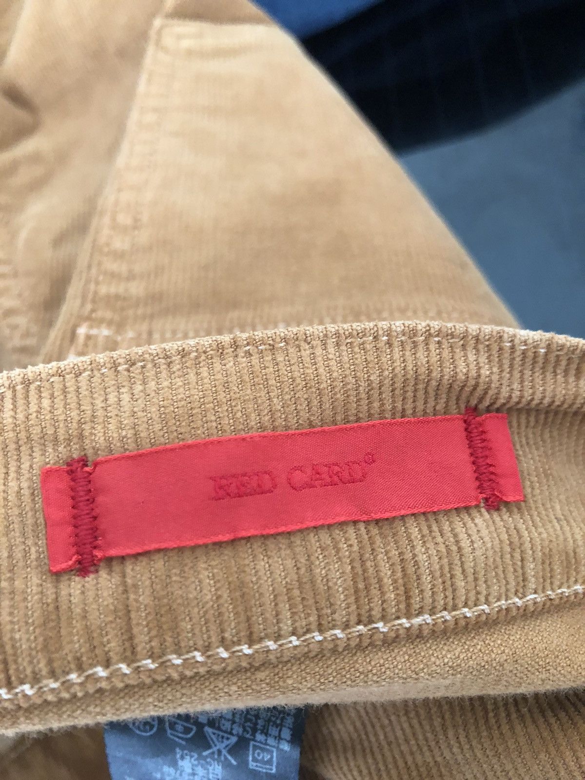 Vintage Red Card Japan Skinny Corduroy Jeans Size US 30 / EU 46 - 17 Thumbnail