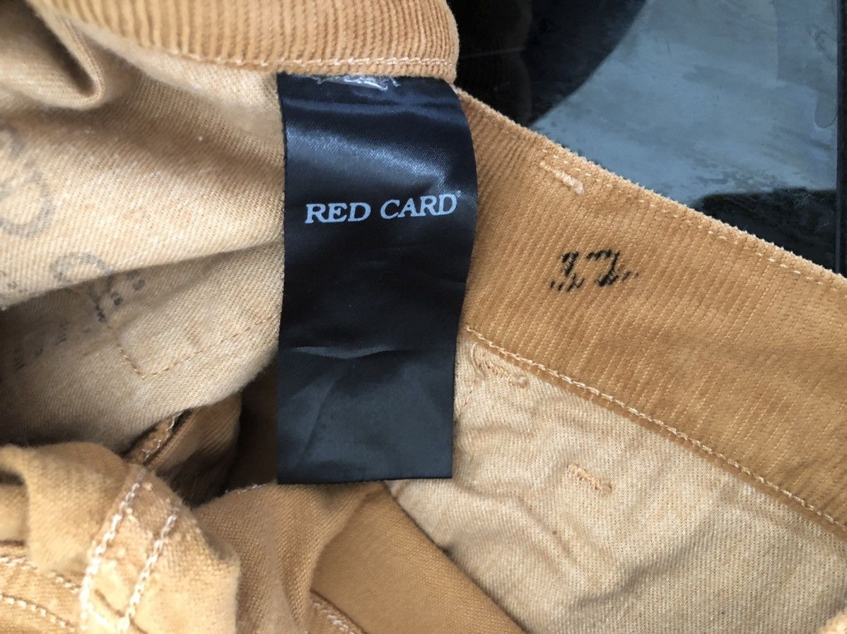 Vintage Red Card Japan Skinny Corduroy Jeans Size US 30 / EU 46 - 18 Thumbnail