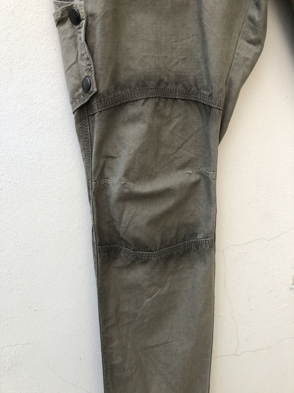 Vintage Vintage PPFM Japan Shadow Line Ripstop Slim Fatigue Trouser Size US 30 / EU 46 - 9 Thumbnail
