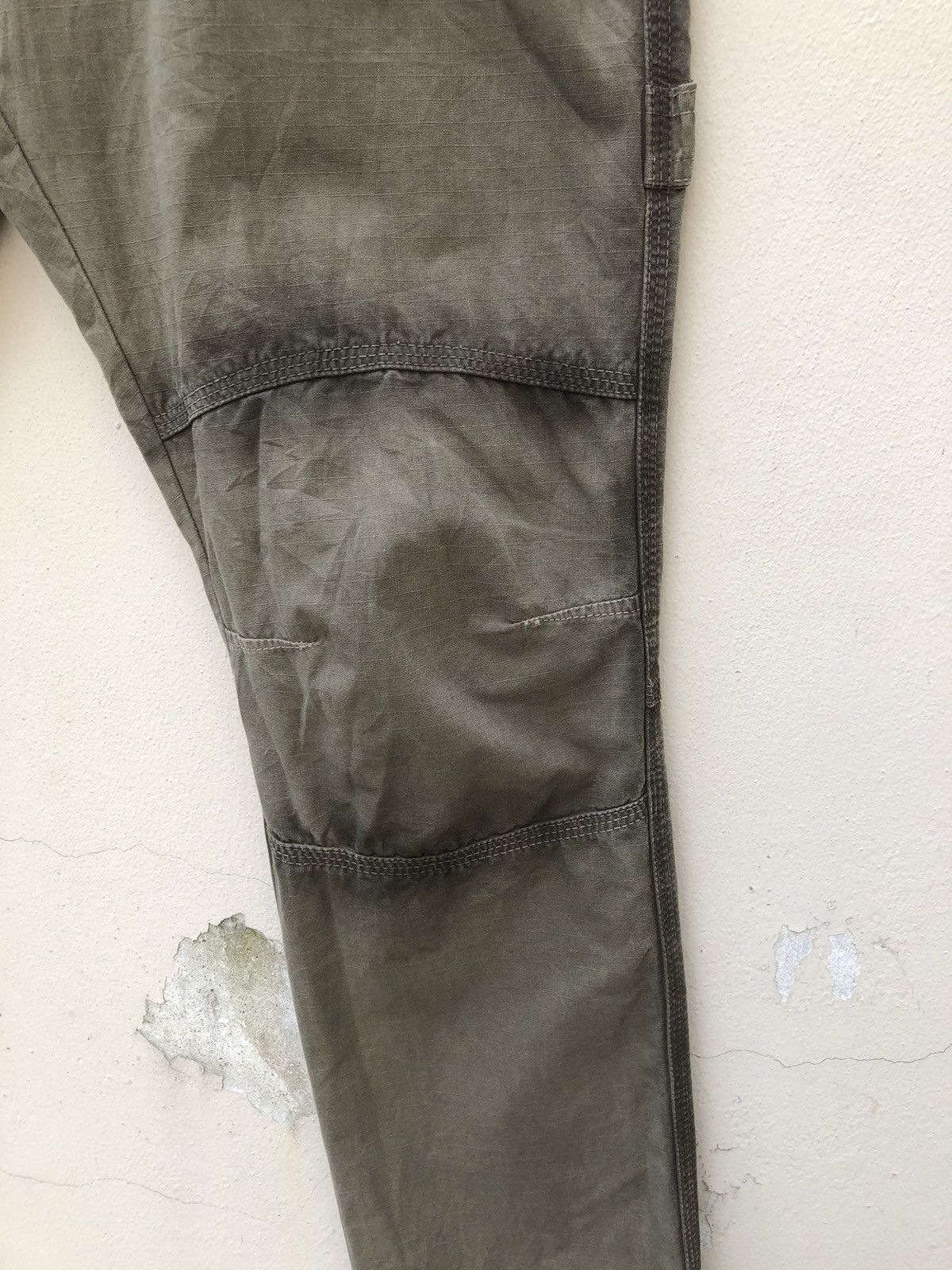 Vintage Vintage PPFM Japan Shadow Line Ripstop Slim Fatigue Trouser Size US 30 / EU 46 - 12 Thumbnail