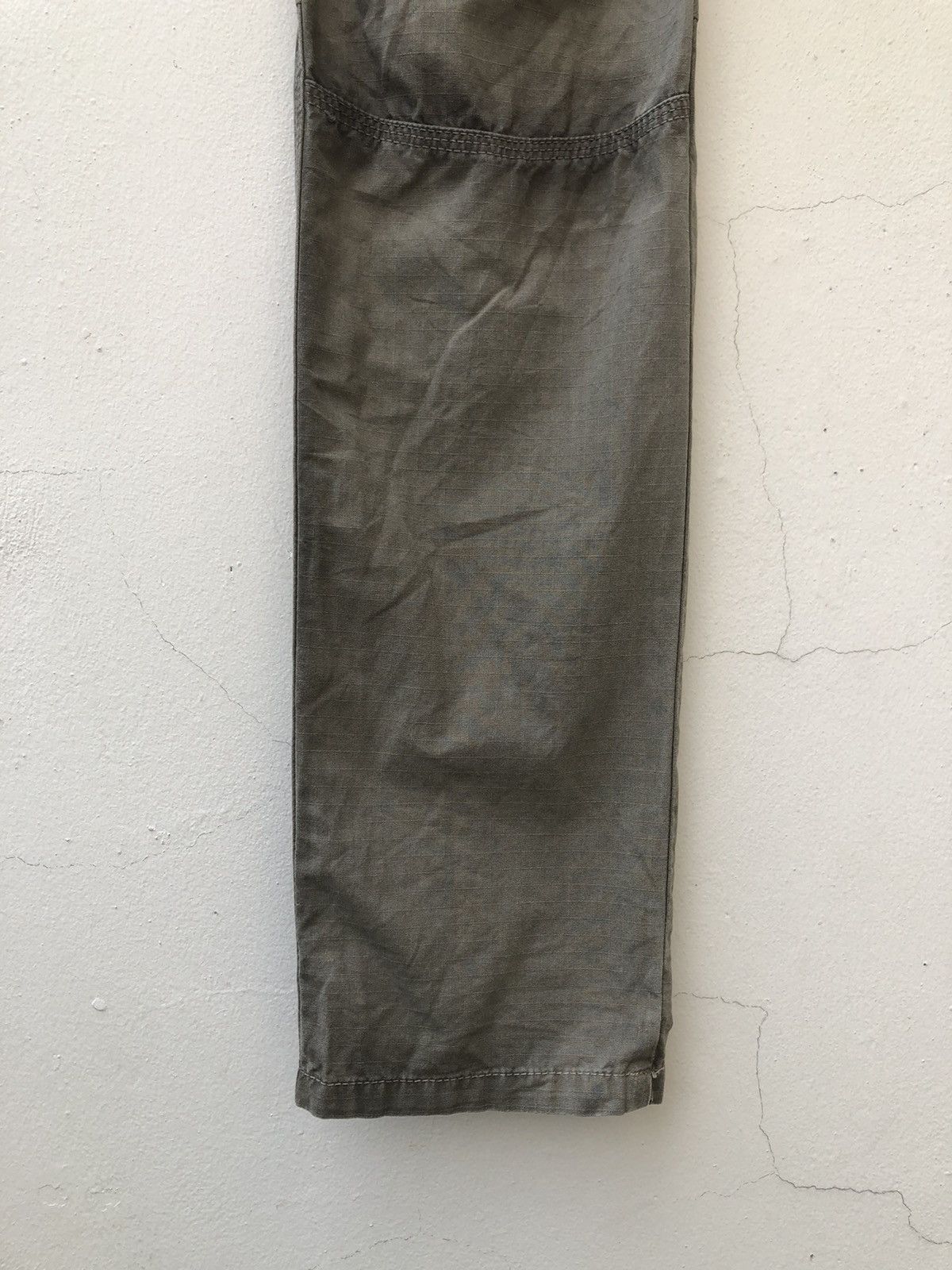 Vintage Vintage PPFM Japan Shadow Line Ripstop Slim Fatigue Trouser Size US 30 / EU 46 - 10 Thumbnail