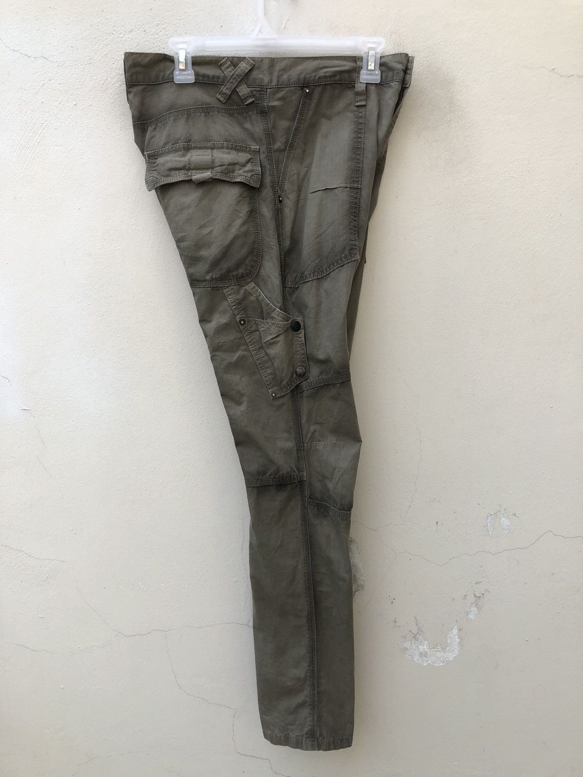Vintage Vintage PPFM Japan Shadow Line Ripstop Slim Fatigue Trouser Size US 30 / EU 46 - 19 Thumbnail