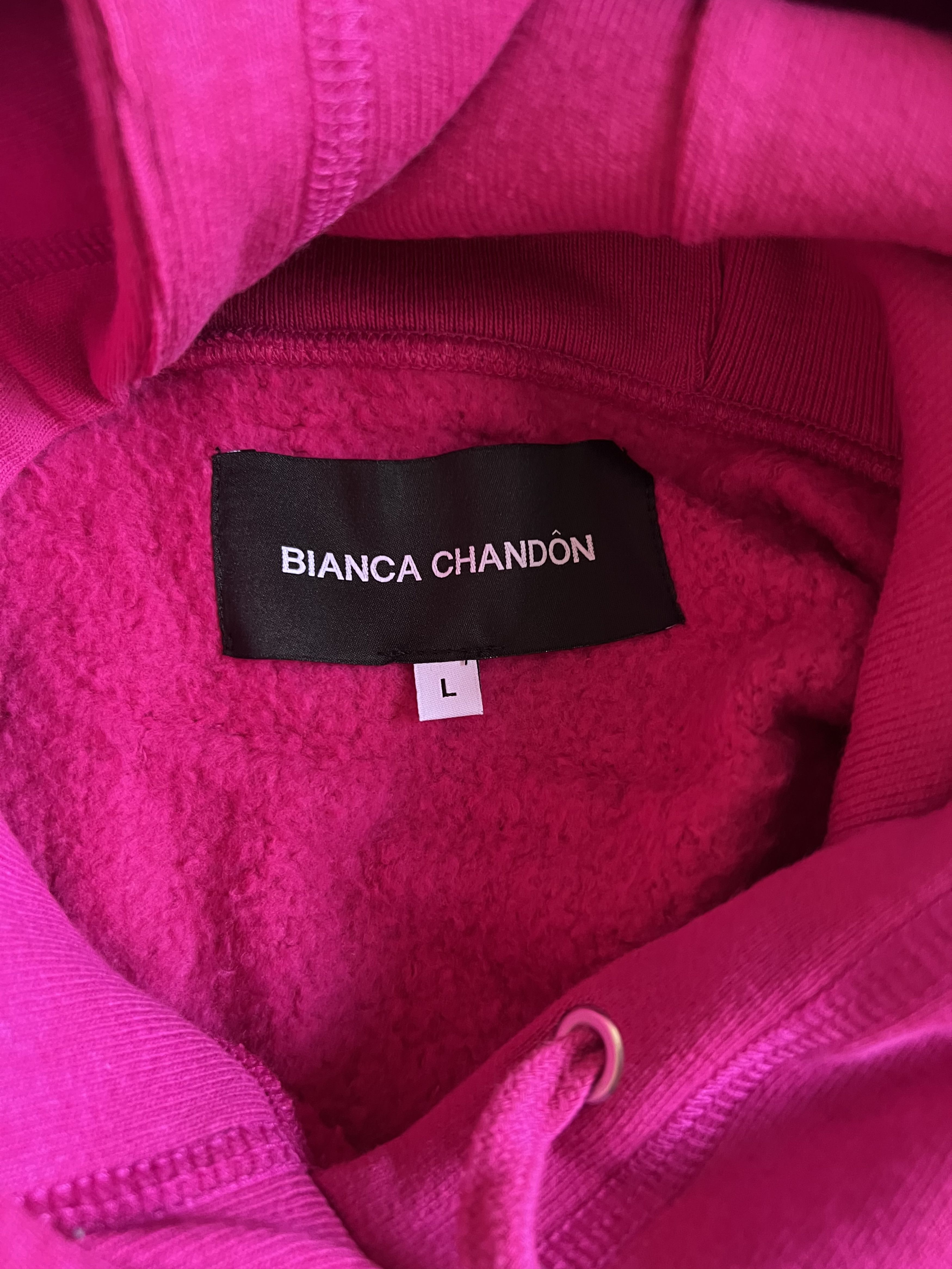 BIANCA CHANDON Bianca Chandon Lover Flame Hearts Hoodie Fuchsia Size US M / EU 48-50 / 2 - 6 Thumbnail