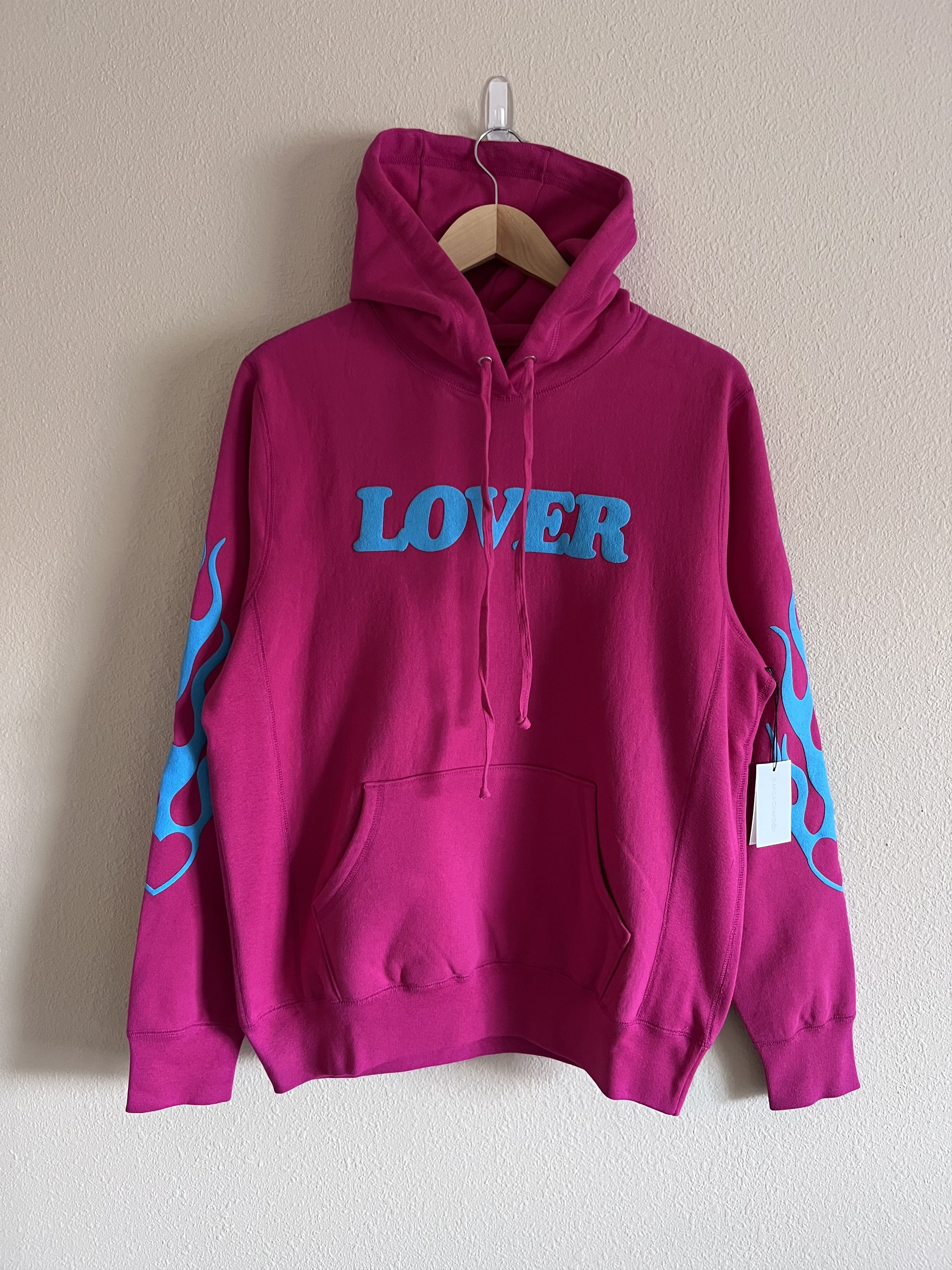 BIANCA CHANDON Bianca Chandon Lover Flame Hearts Hoodie Fuchsia Size US M / EU 48-50 / 2 - 1 Thumbnail
