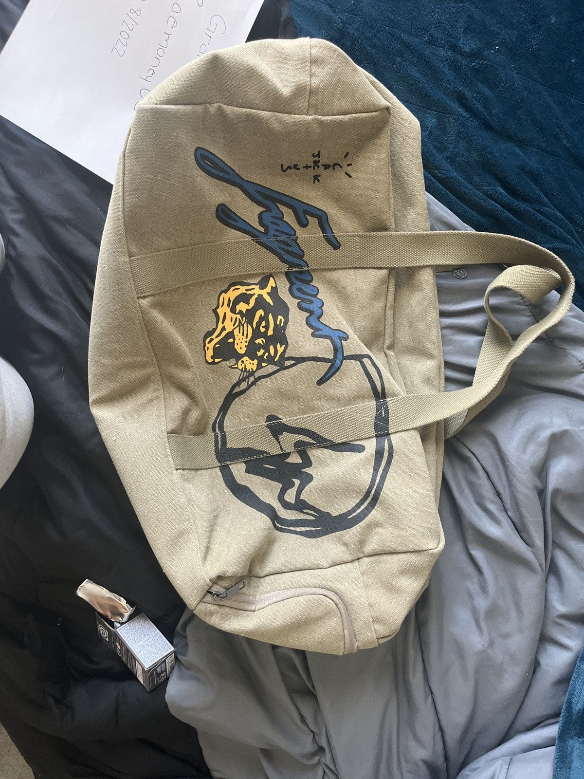 Travis Scott x Fragment Icons Duffel selling Bag