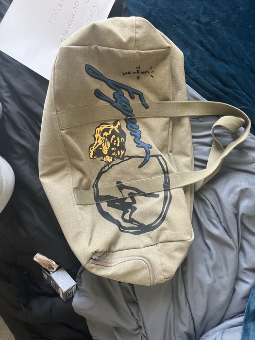 Travis Scott Cactus Jack For Fragment “Icons” Duffle Bag | Grailed