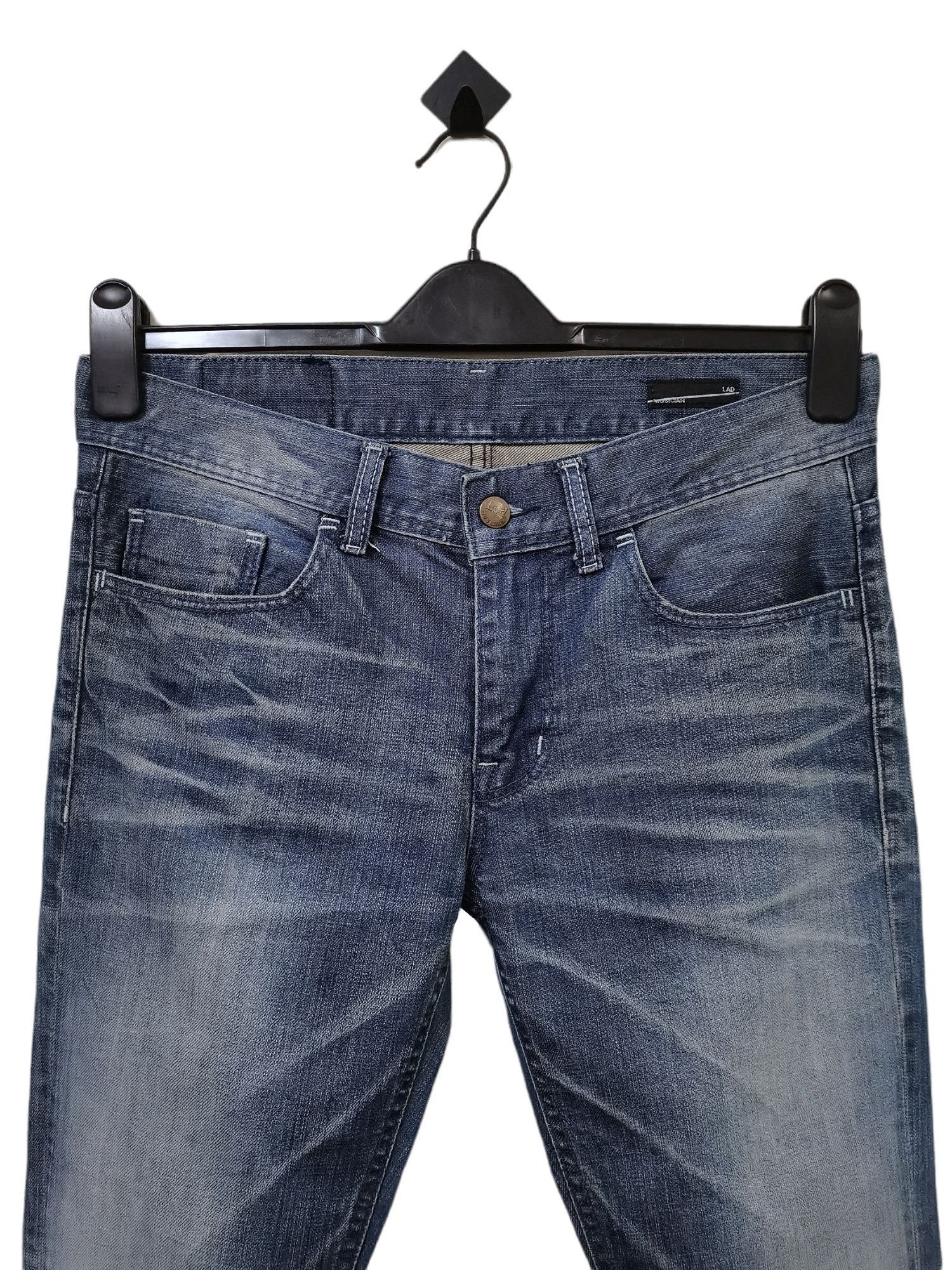 Lad Musician 🔥Lad Musician🔥Made in Japan Punk Rock & Roll Denim Jeans Size US 32 / EU 48 - 10 Thumbnail